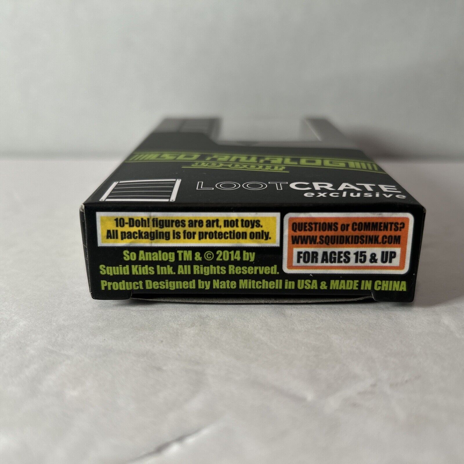 Loot Crate Exclusive So Analog 10-Doh Korben's Alley Figure