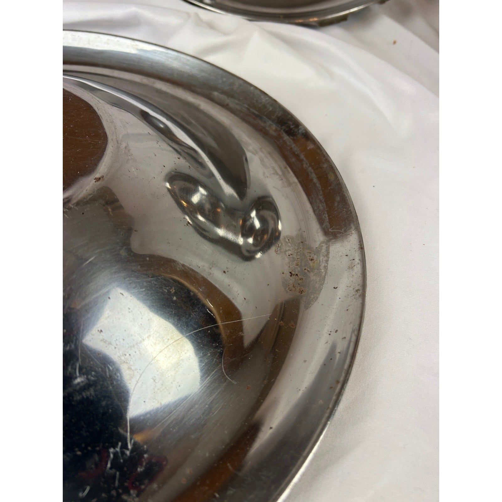 1951–1954 DeSoto 15" Chrome Wheel Covers Hubcaps Set of 4 Vintage