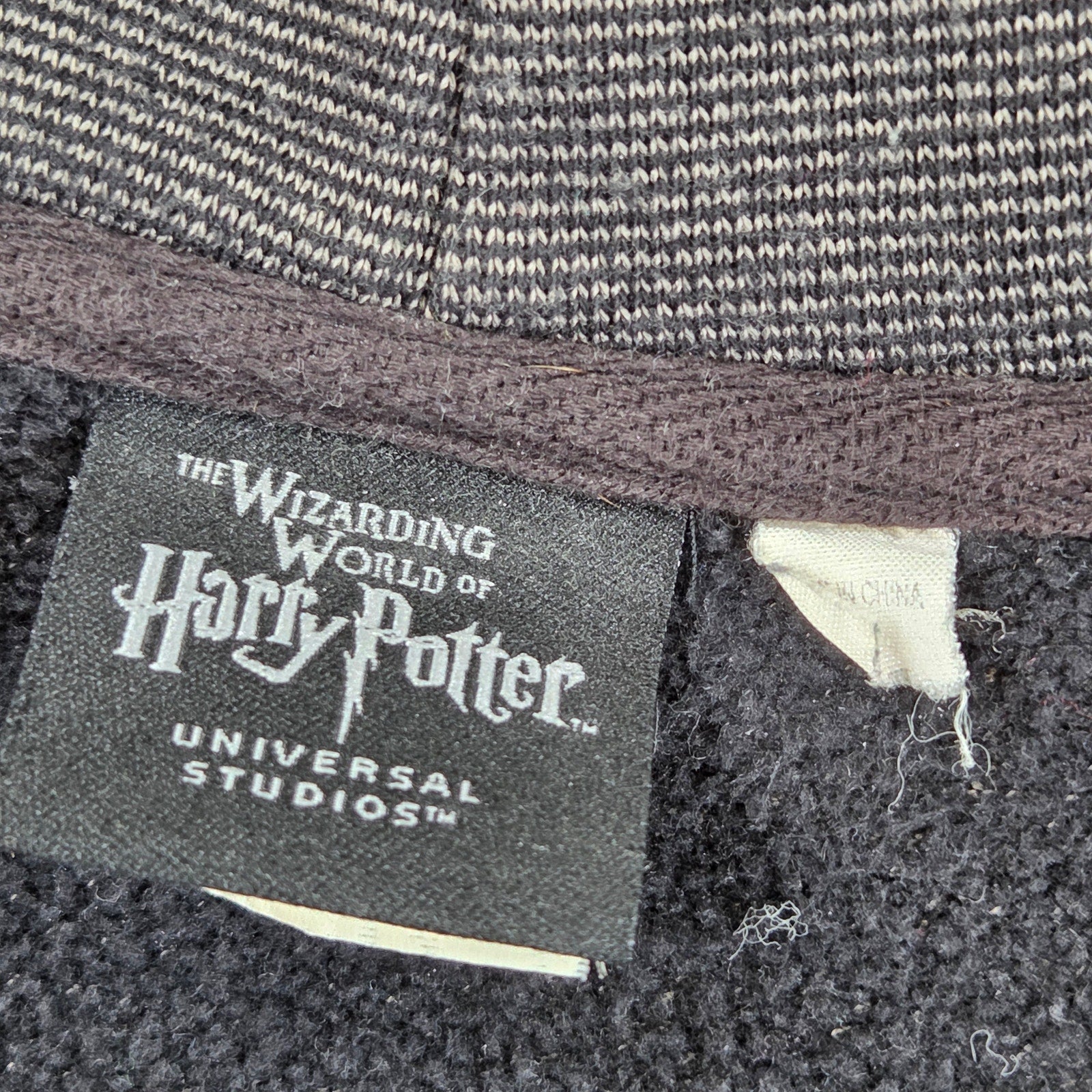 Harry Potter Hogwarts Railways Full Zip Hoodie Universal Studios Mens XL