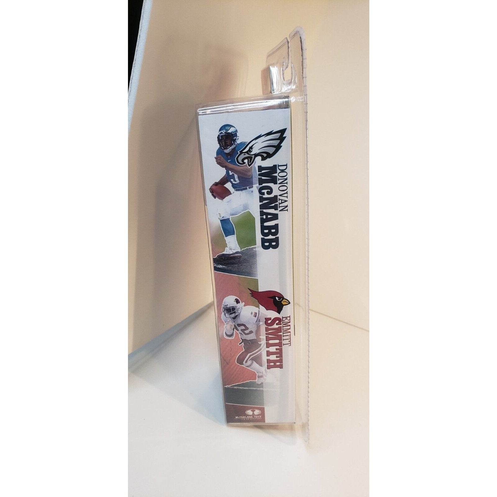 Donovan McNabb & Emmitt Smith 2004 McFarlane NFL 3" 2-pack Eagles/Cardinals NEW
