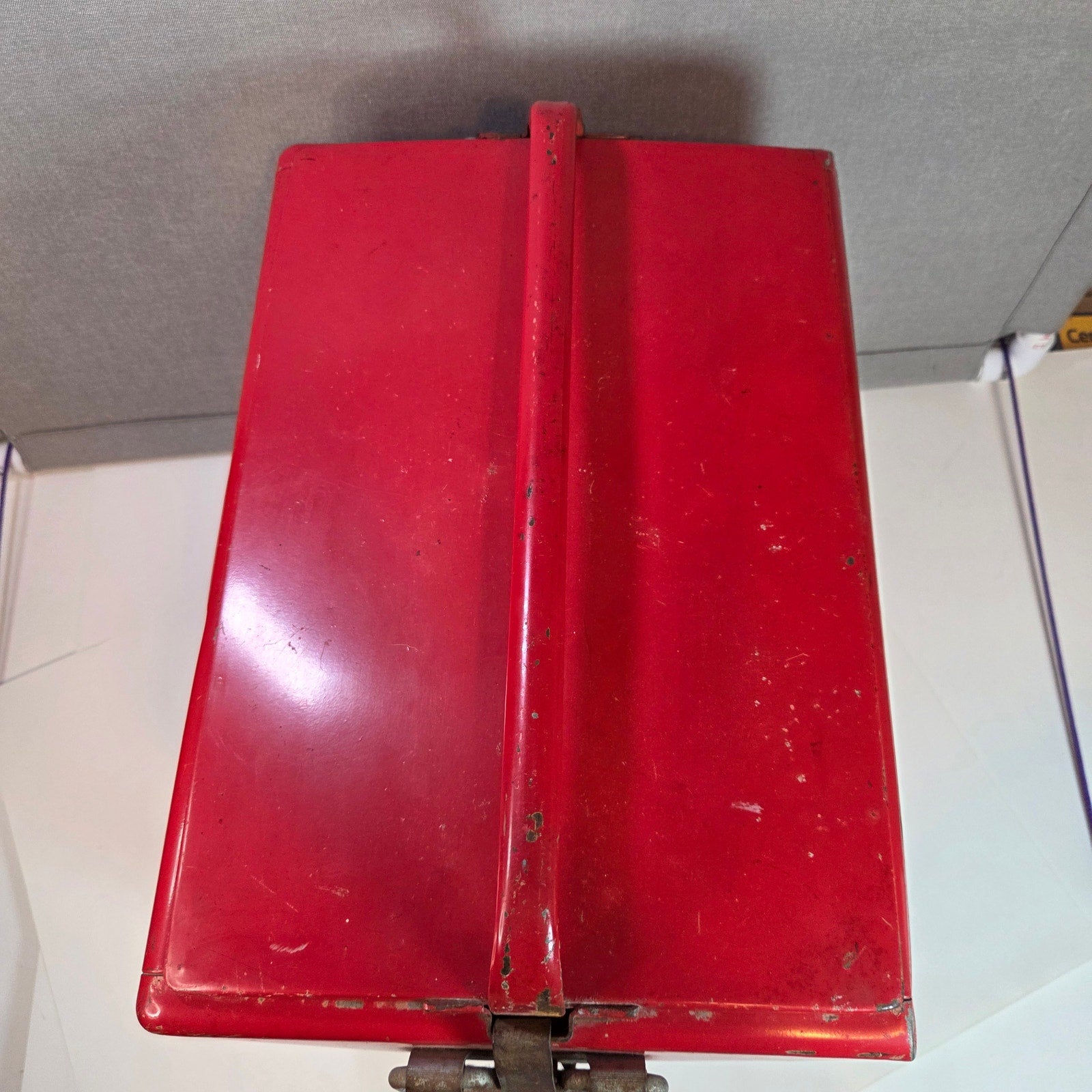 Vintage 1950s Coca-Cola Cavalier Metal Cooler w/ Tray & Opener Chattanooga TN