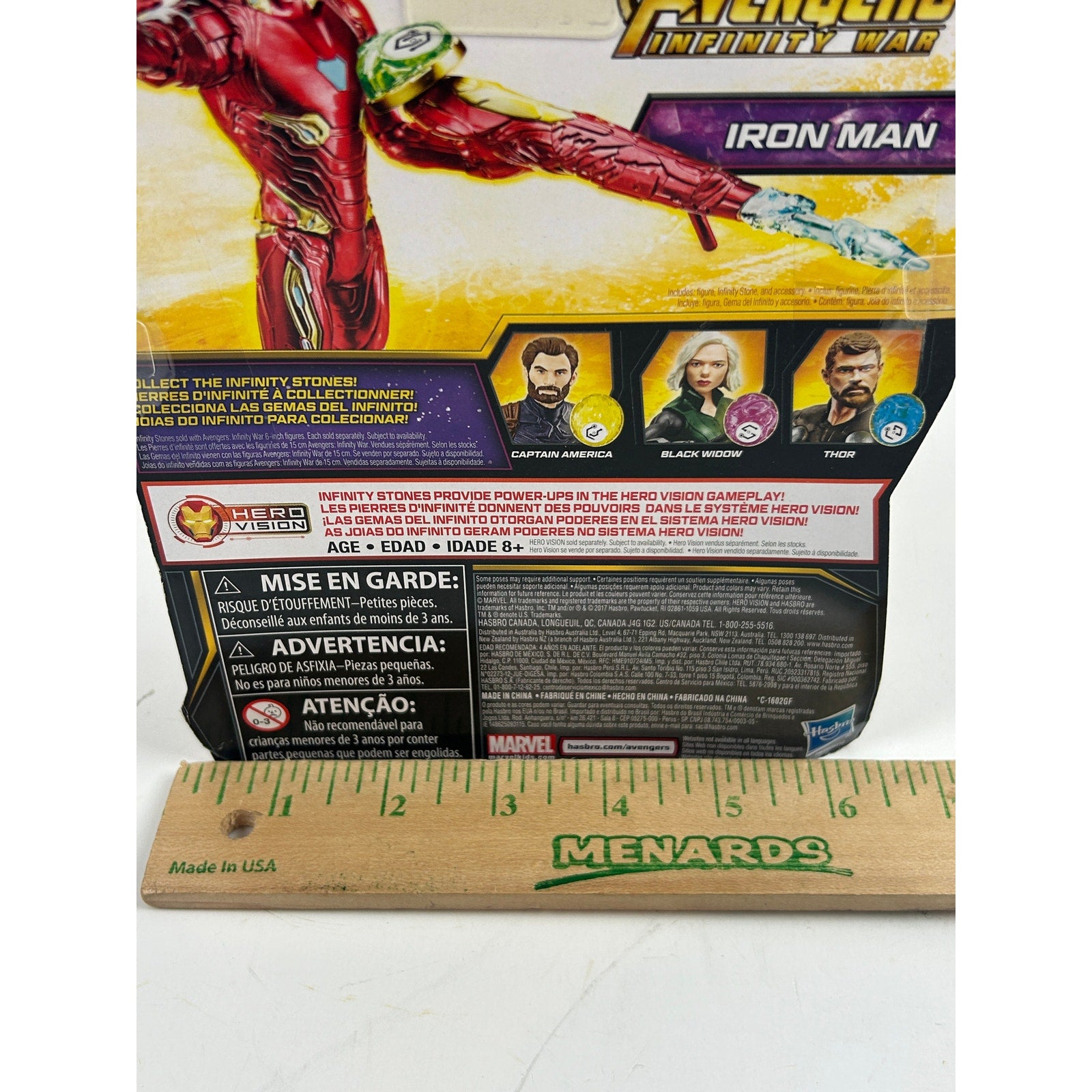 Marvel Avengers Infinity War Iron Man w/ Infinity Stone Figure – New, Sealed