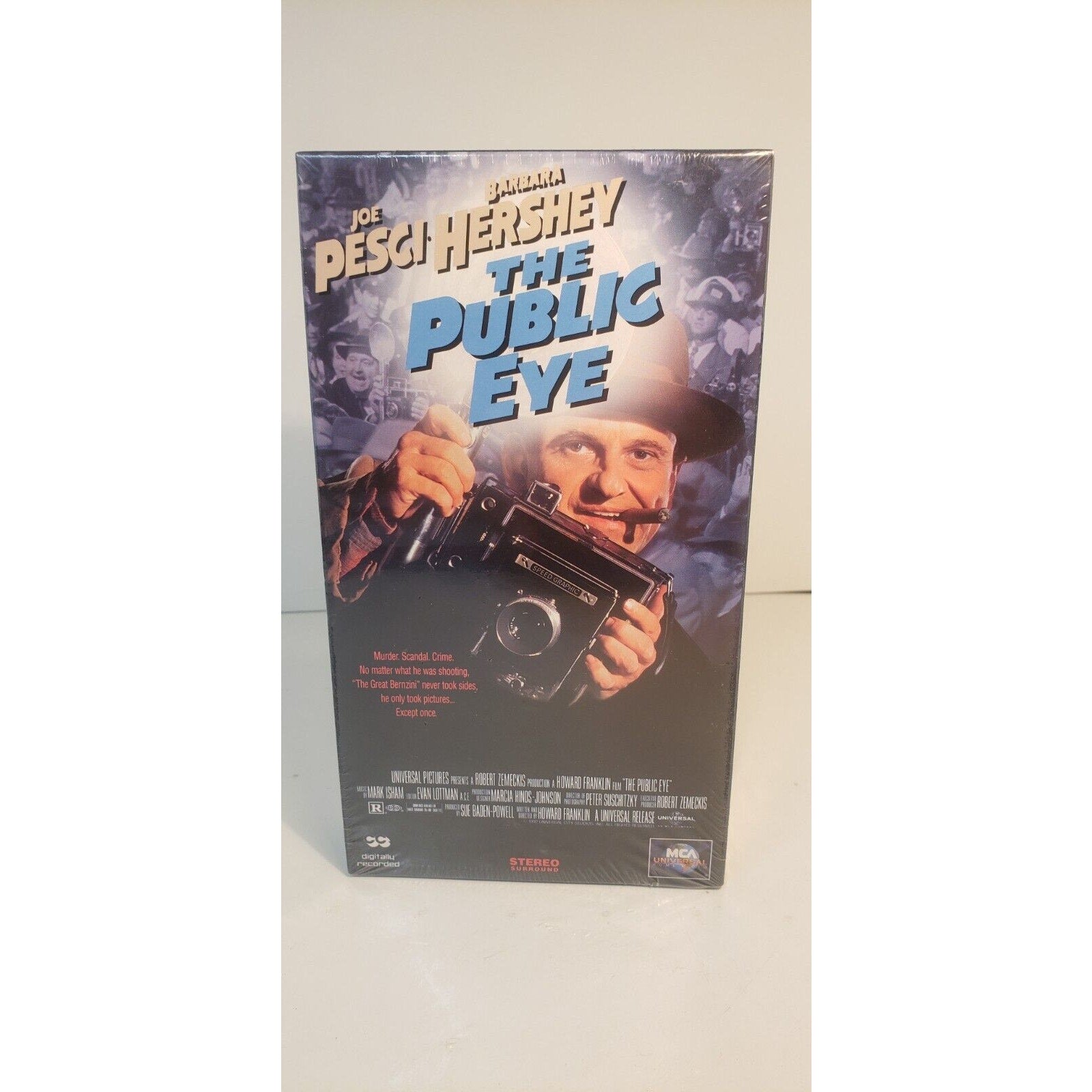 The Public Eye VHS, 1993 New Sealed Joe Pesci