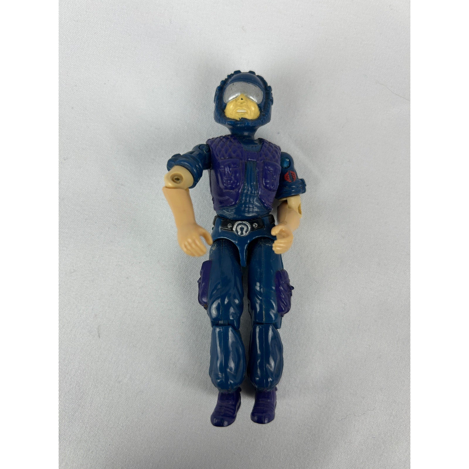 GI Joe Cobra Tele Viper Action Figure 1986 Hasbro Complete w File Card