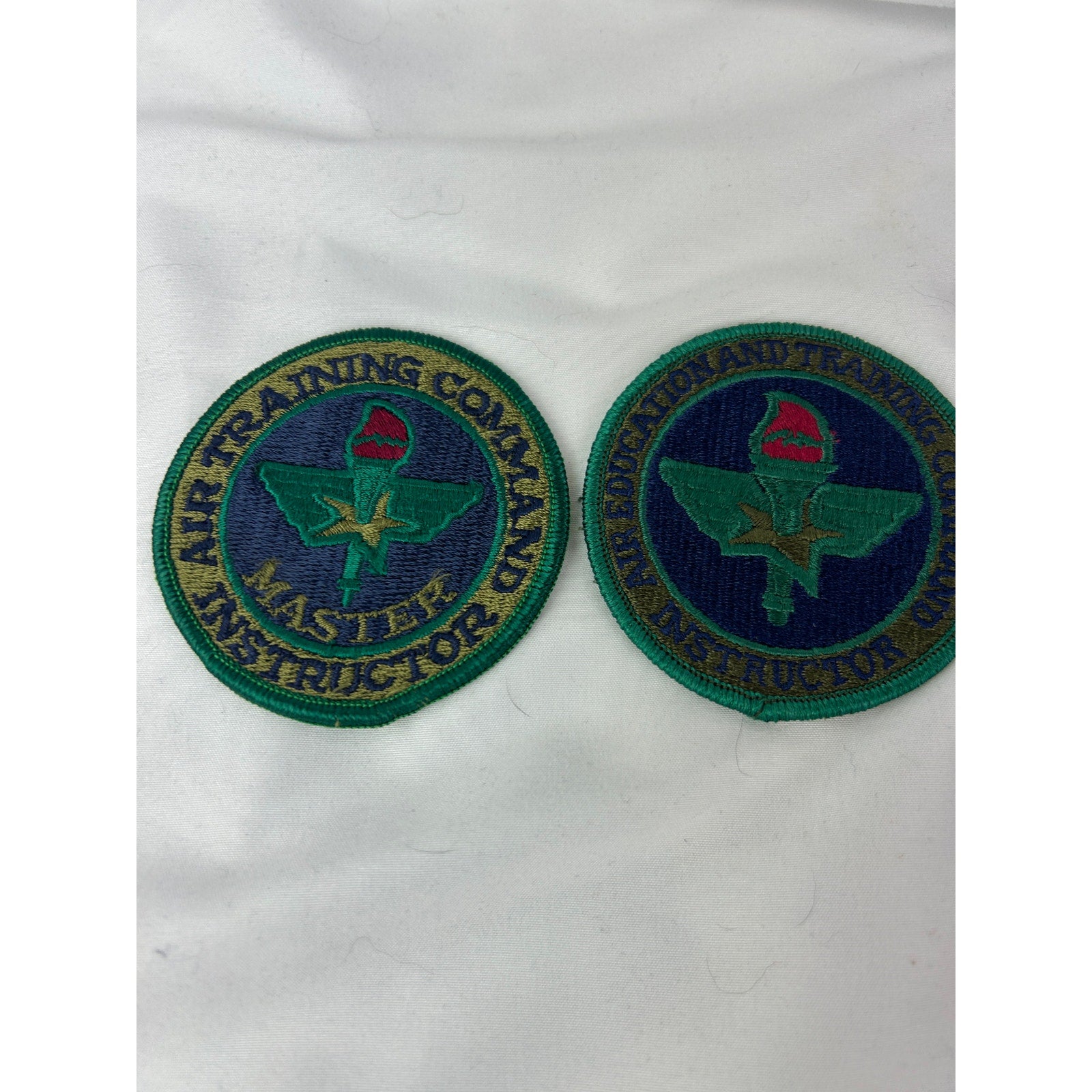 Vintage US Air Force Patch Lot ATC SAC 6944 ESS Instructor Command