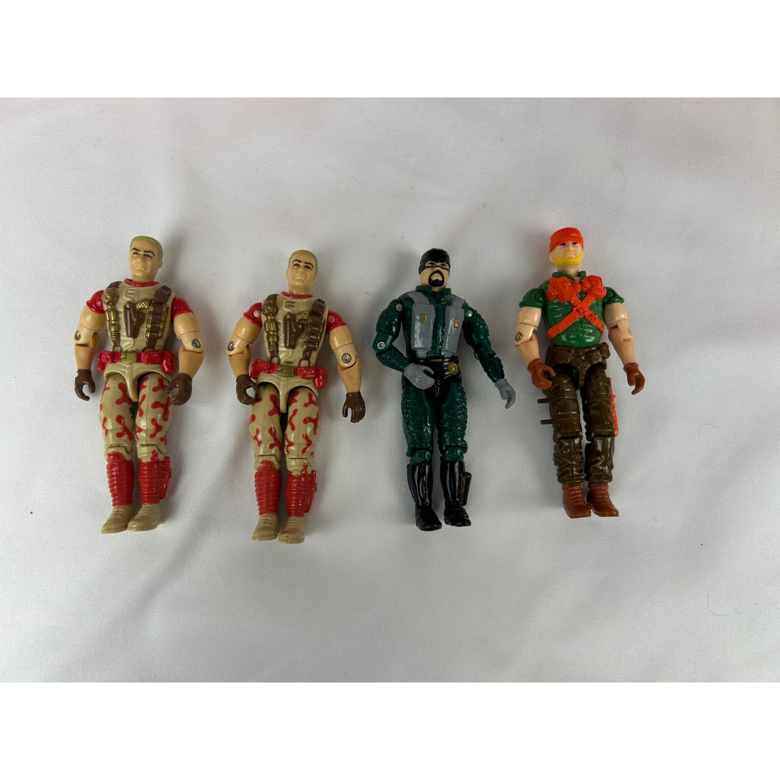 1990s G.I. Joe And Cobra Action Figure Lot With Collectors Case