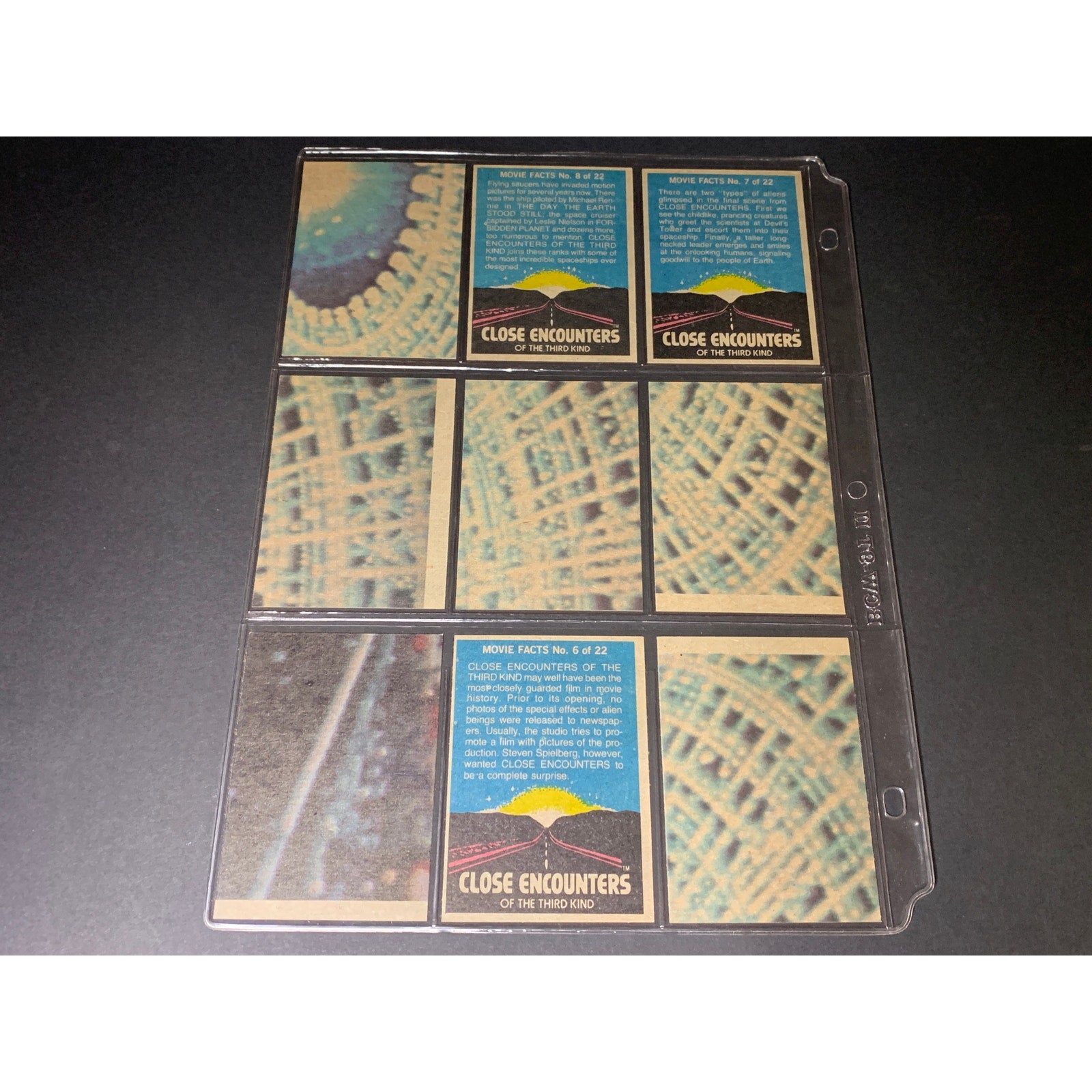 1978 Topps Close Encounters Of The Third Kind Card Set + Stickers