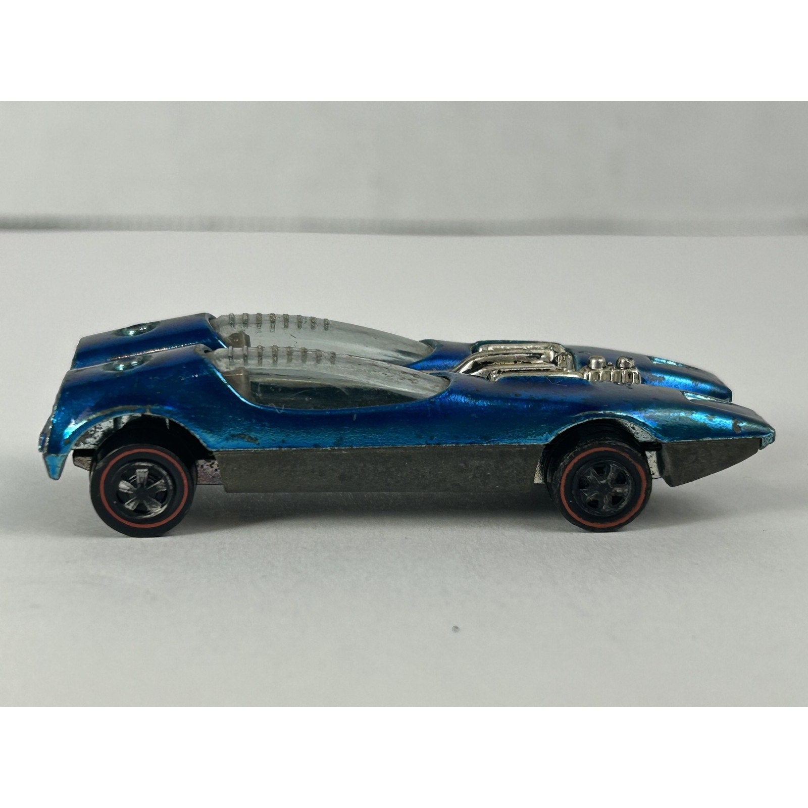 Vintage Hot Wheels Redline 1969 Splittin' Image Mattel Diecast Car W/Badge