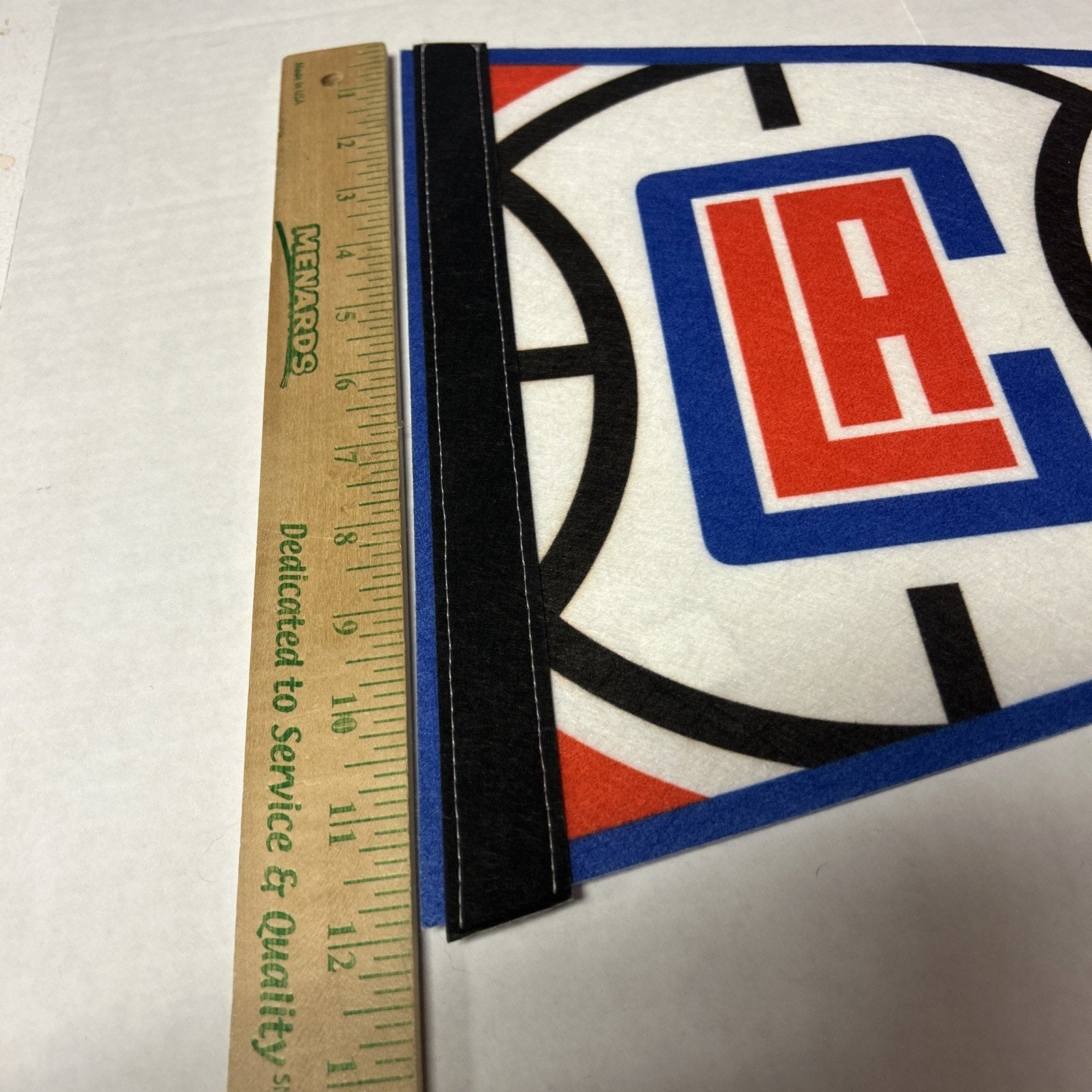 New LA Clippers NBA 12" X 30" Wincraft Felt Pennant
