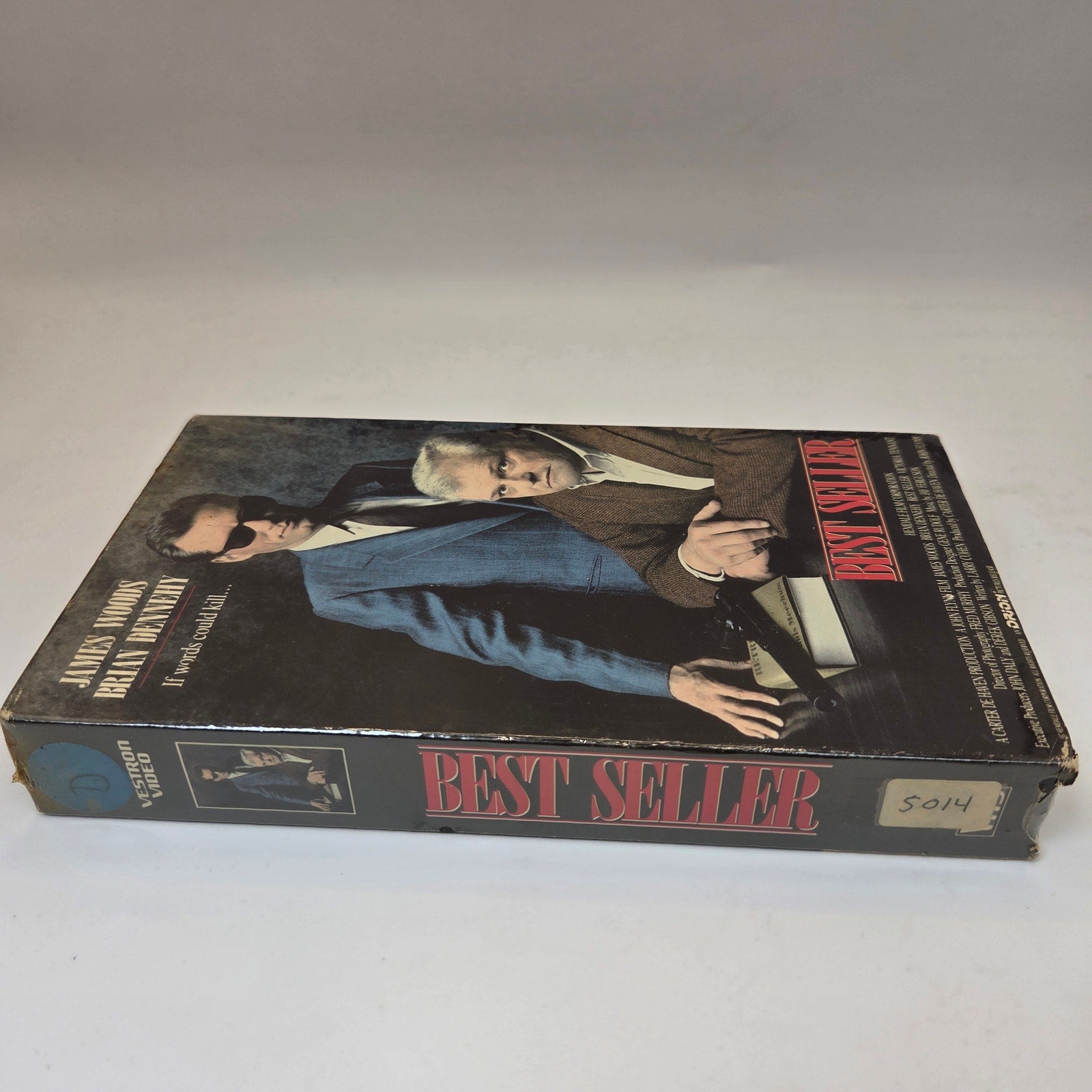 Best Seller Sealed VHS 1988 James Woods Brian Dennehy Orion Thriller