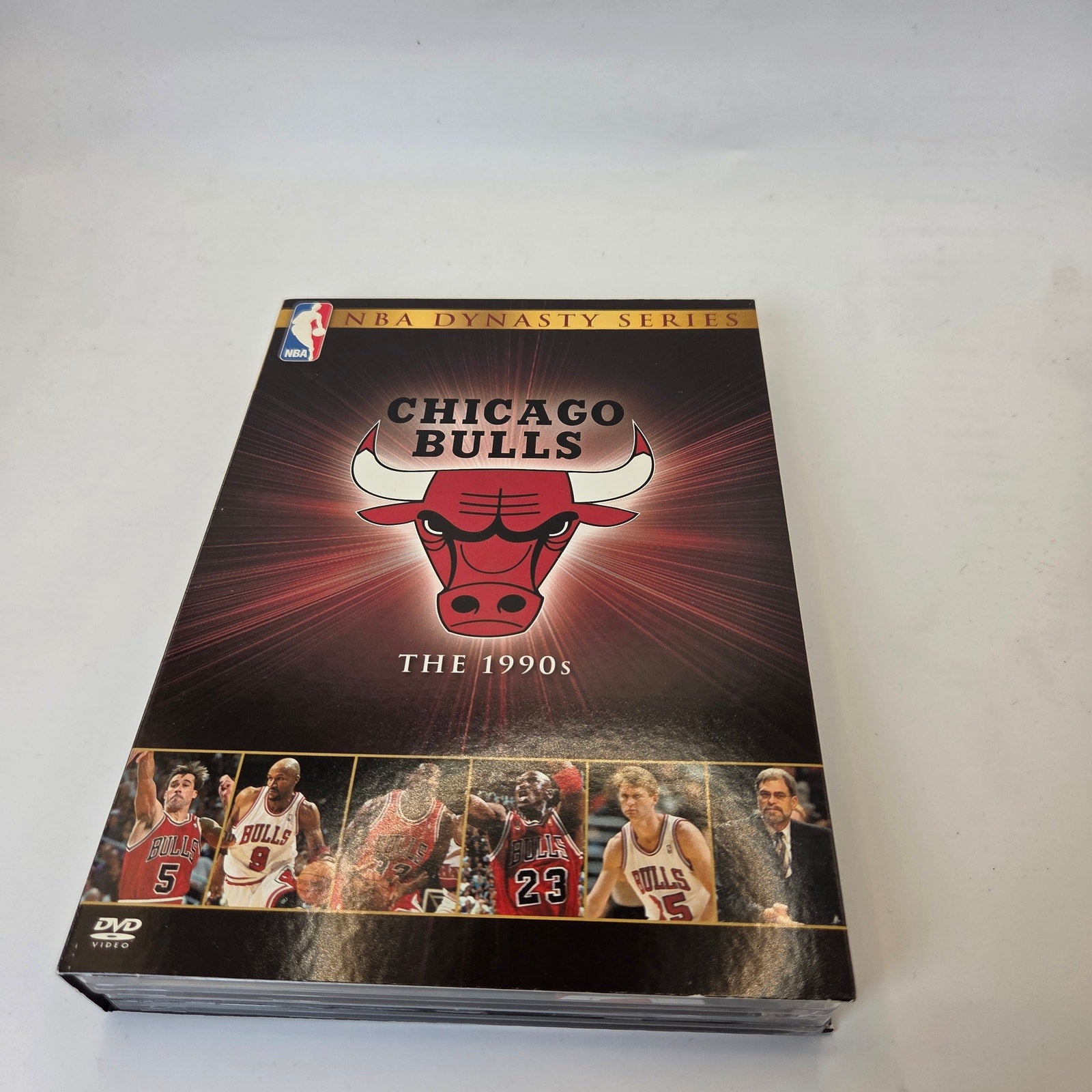 NBA Dynasty Series Chicago Bulls The 1990s 4 Disc DVD Set Jordan Pippen