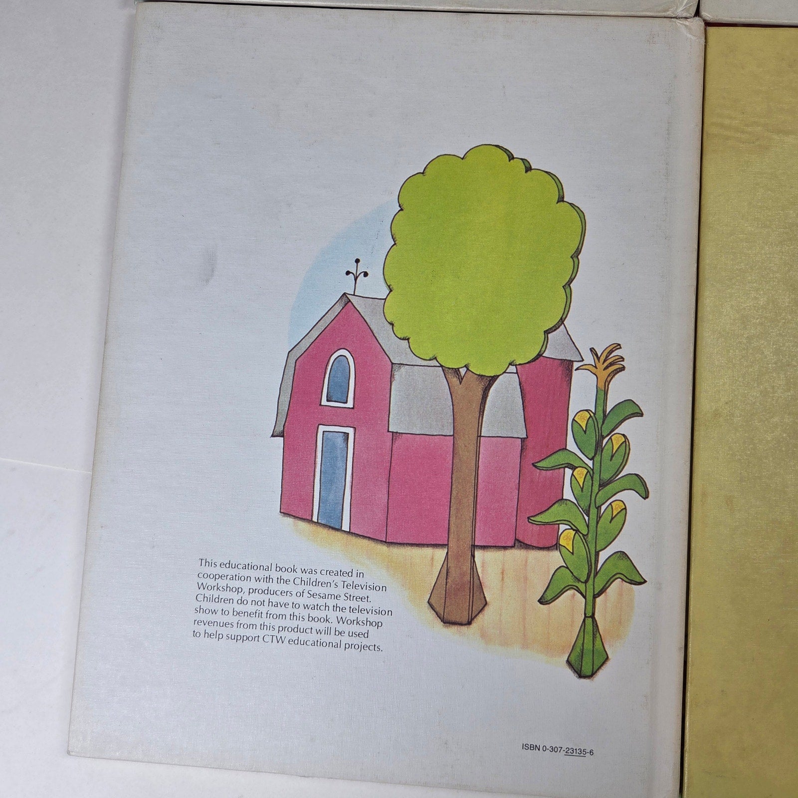 Sesame Street Book Club Vintage 1980-1981 Hardcover Book Lot of 5 Muppets