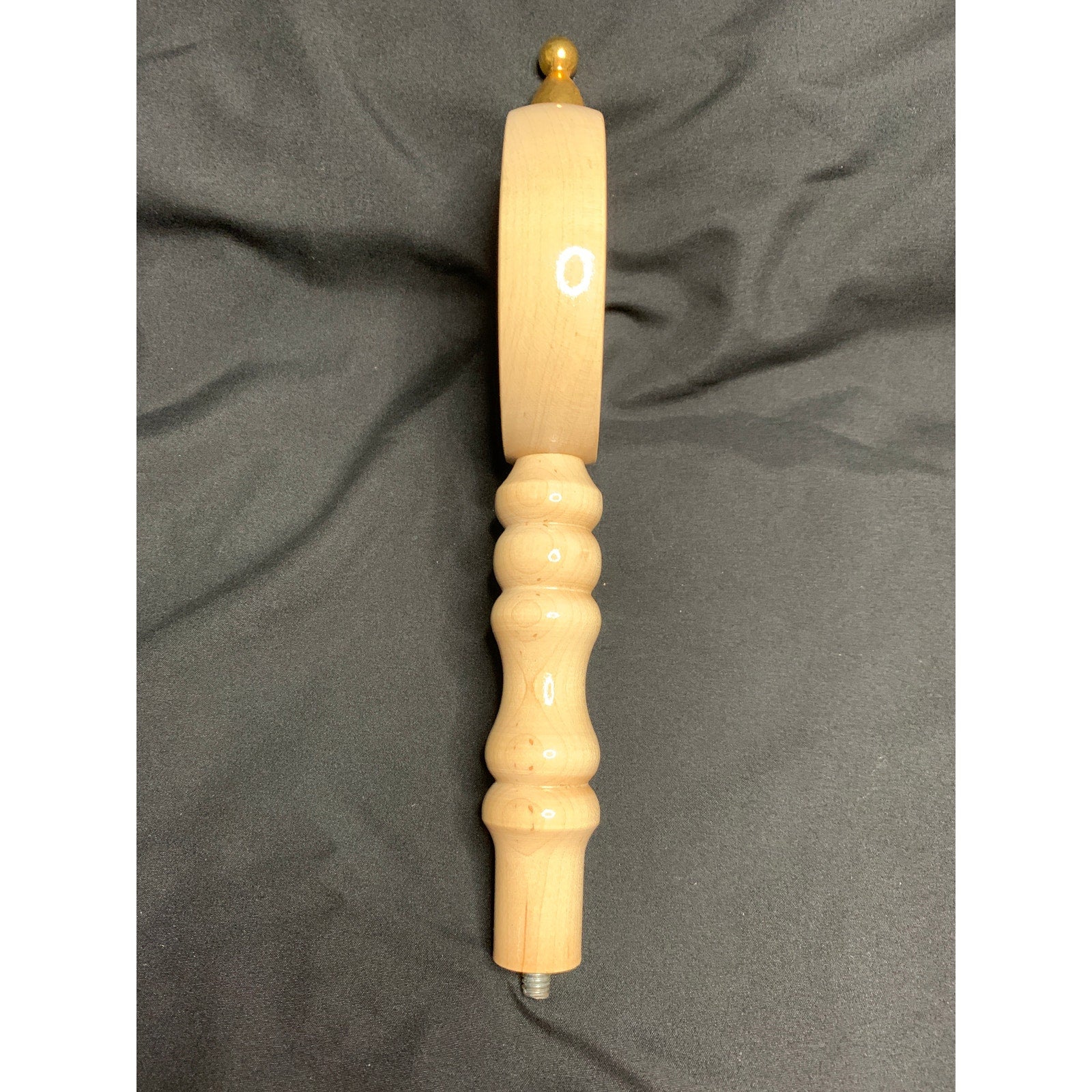 Beck's Oktoberfest Beer Tap Handle Wood Brass 12 Inch German Bar Keg Pull