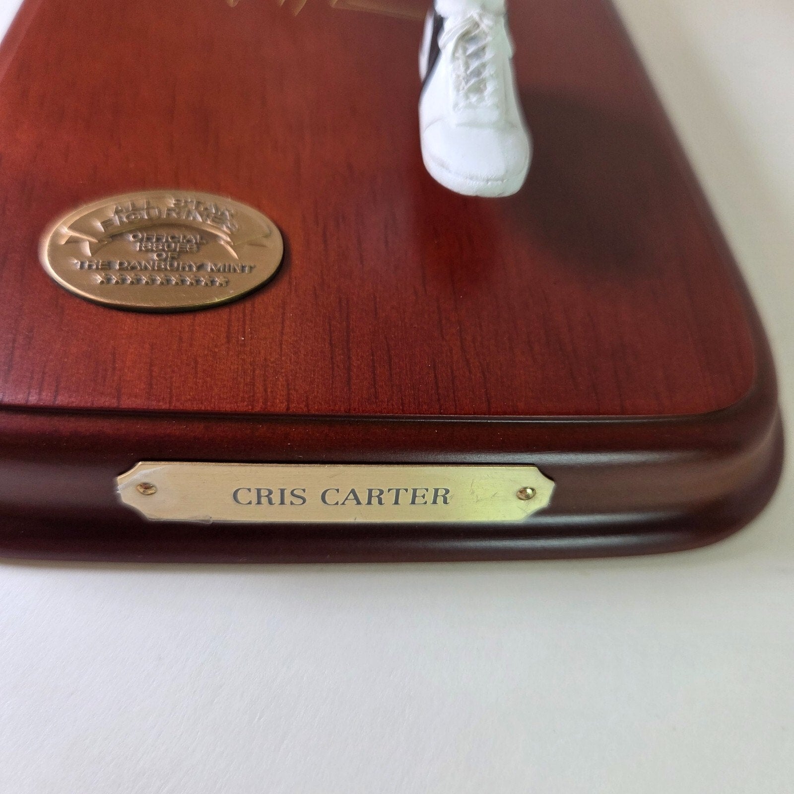 Cris Carter Danbury Mint Minnesota Vikings Figurine w/COA NFL Legends 2002