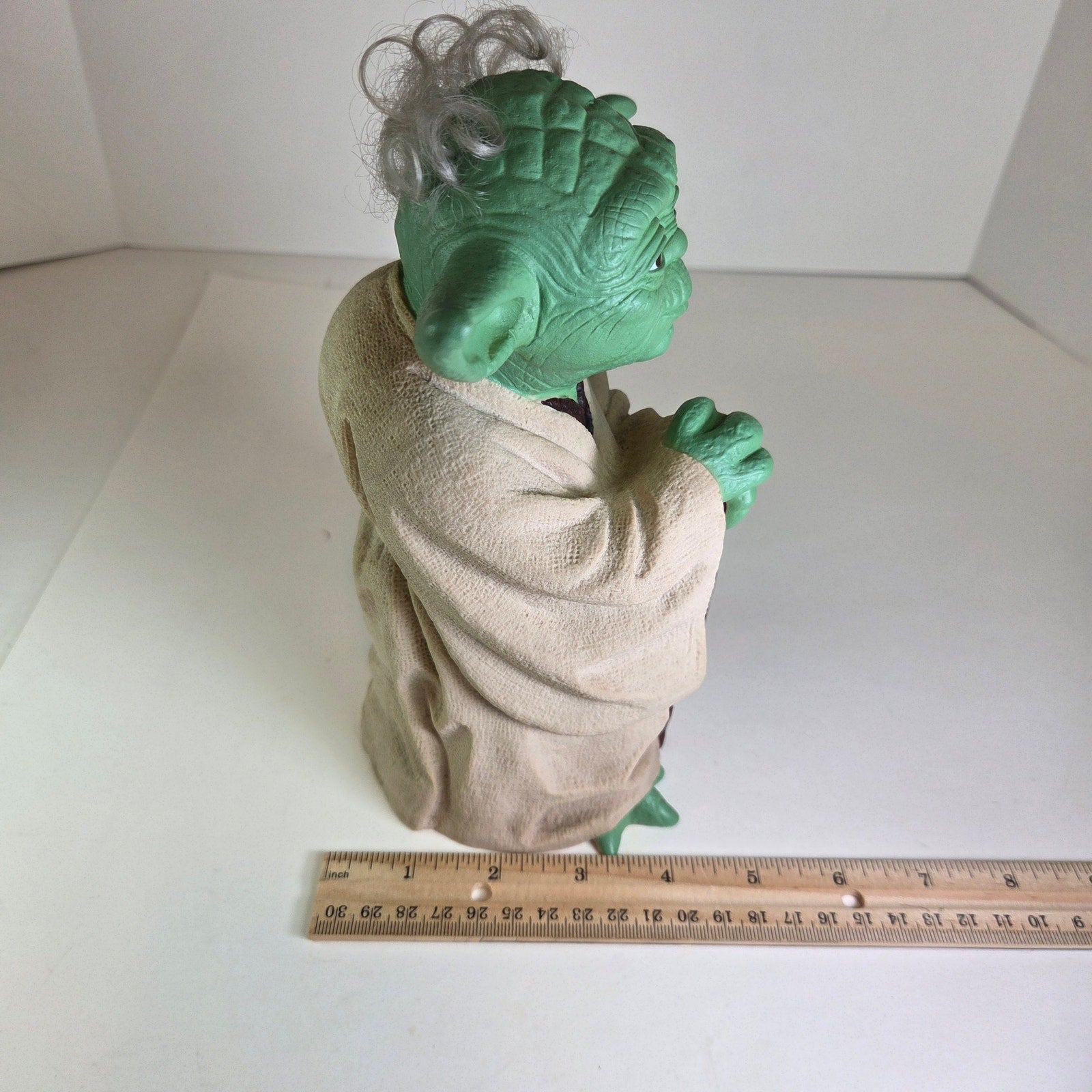 1981 Star Wars Yoda Figure Lucasfilm Hong Kong Rubber Molded Vintage Toy