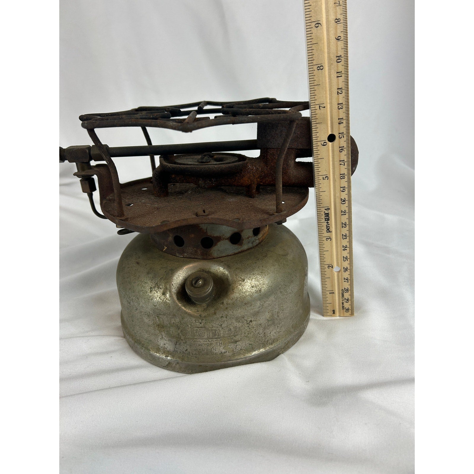 Vintage Coleman Model 47 Single Burner Camp Stove Hot Plate USA