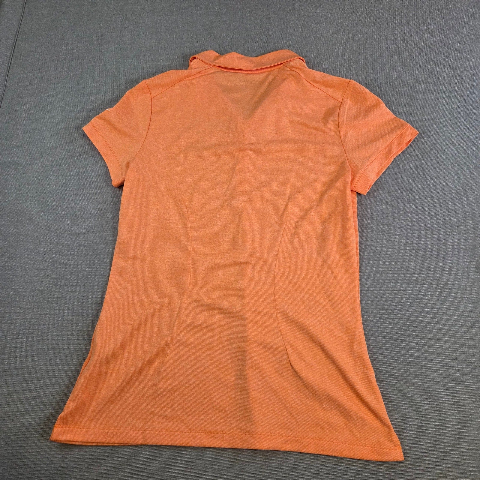 Nike Golf Women’s Dri-Fit Polo Shirt Orange Performance Top Size M NWT