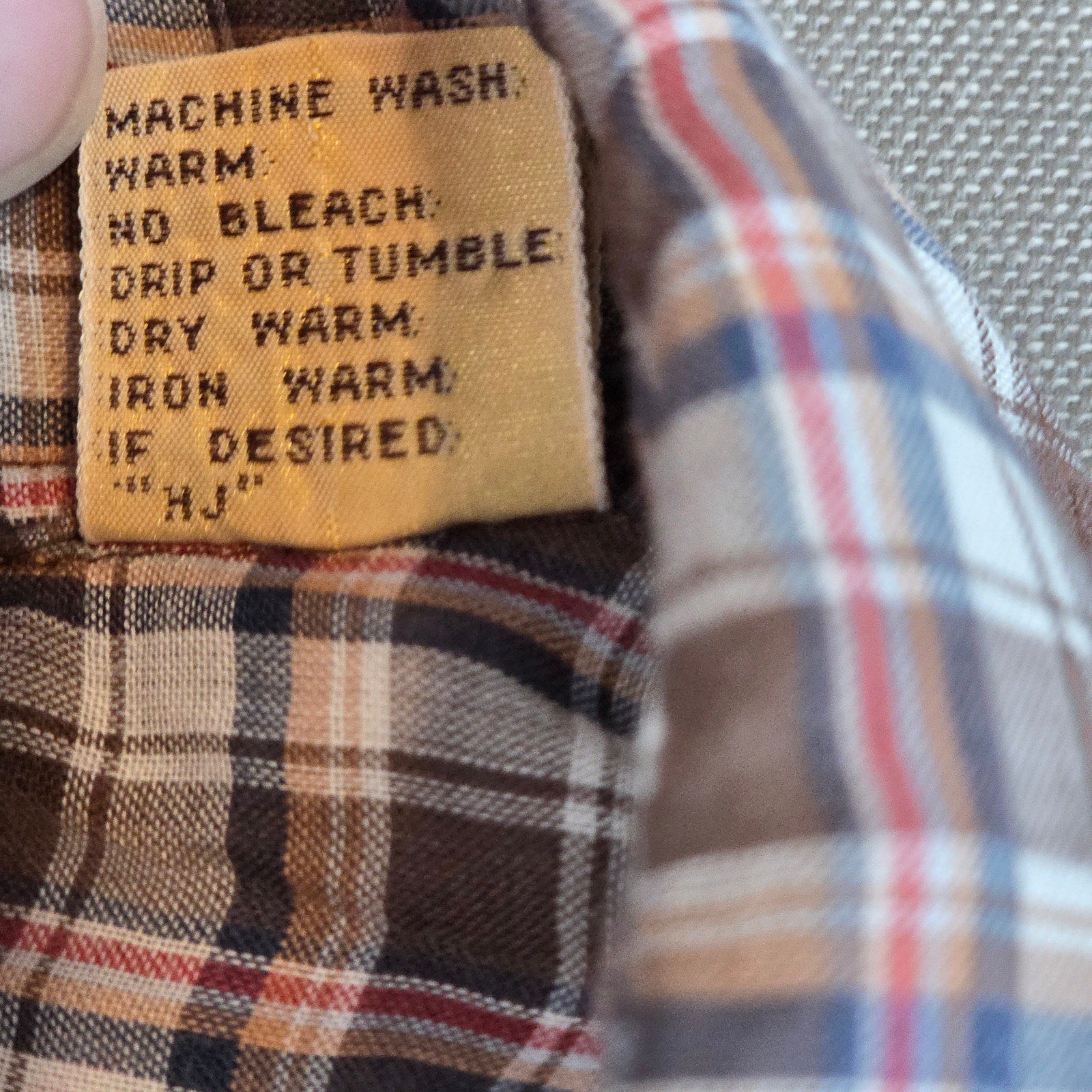 Vintage Youngbloods Western Pearl Snap Plaid Shirt Brown Tan Red Size M