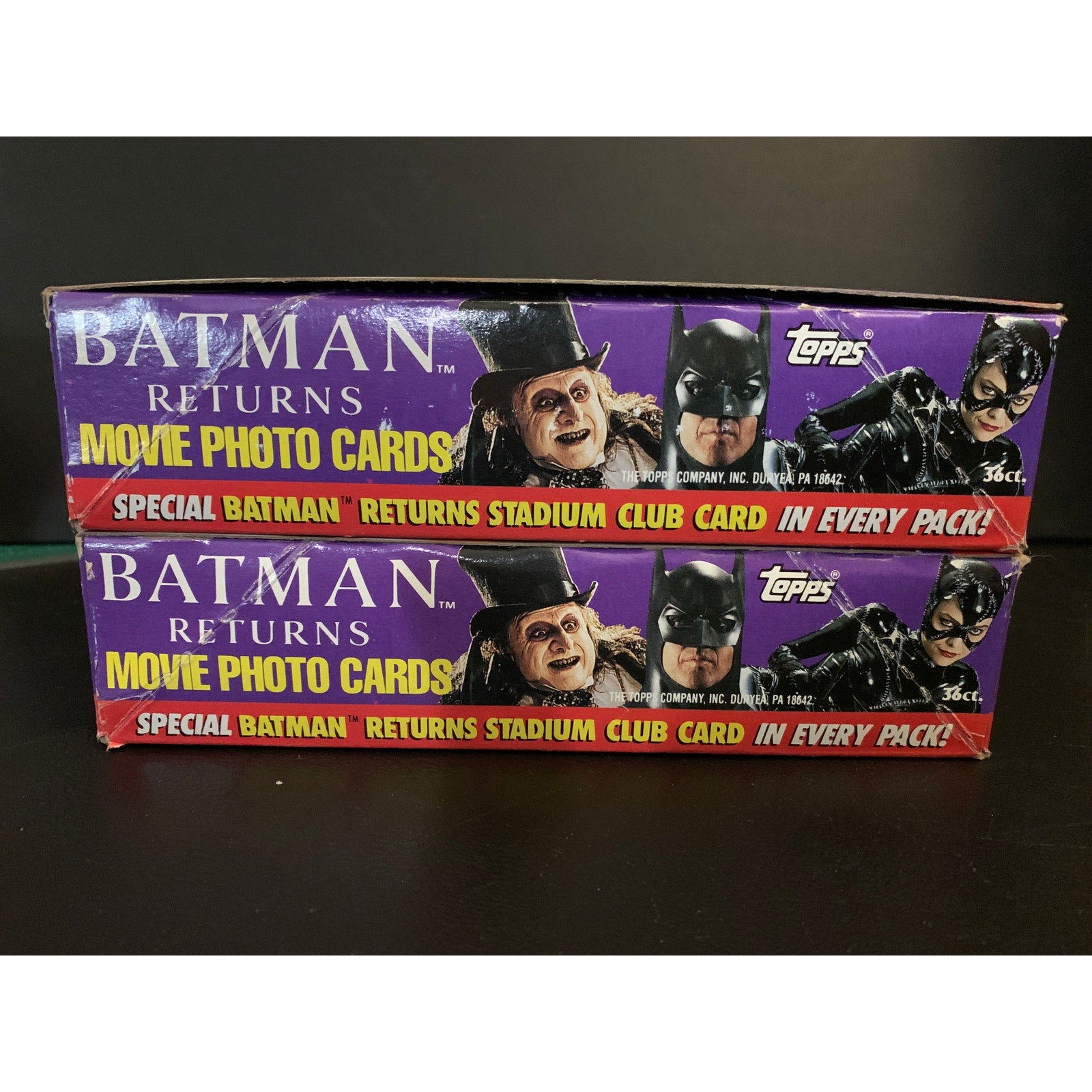 1992 Topps Batman Returns Movie Cards Factory Sealed Box Single Box