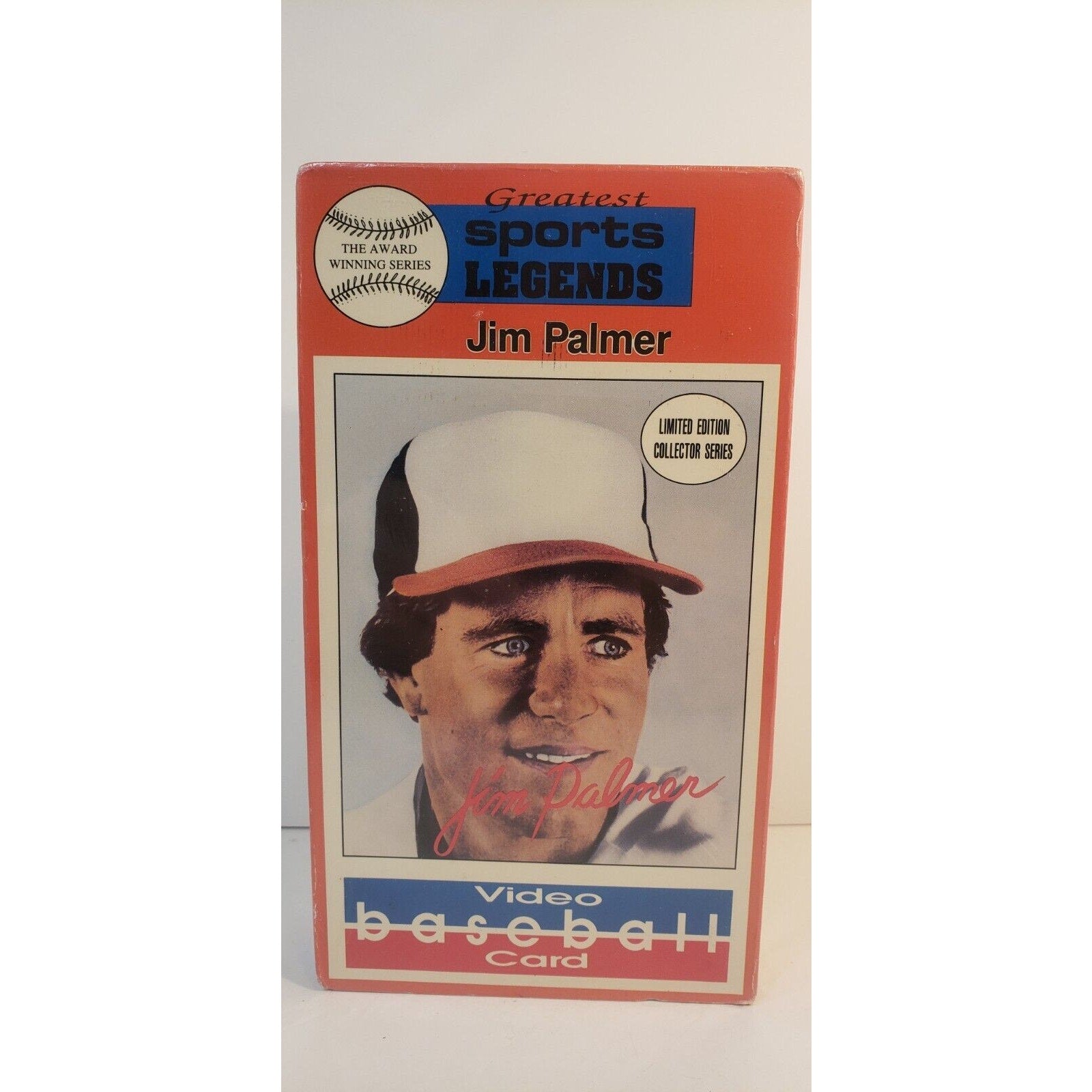 Video Sports Card Jim Palmer 1990 VHS New Sealed