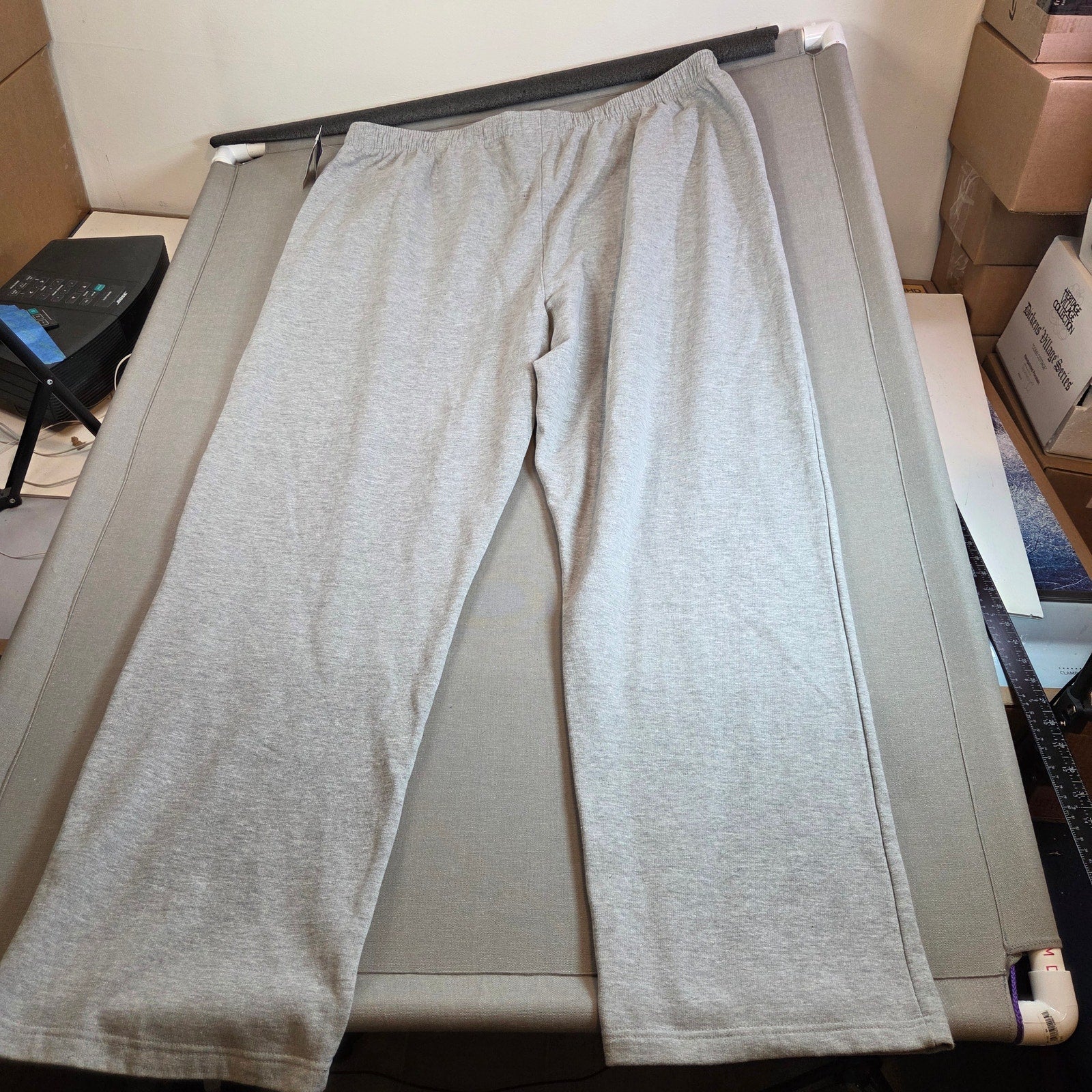 Champion Athleticwear Gray Sweatpants 4XLT NWT Drawstring Hole Flaw
