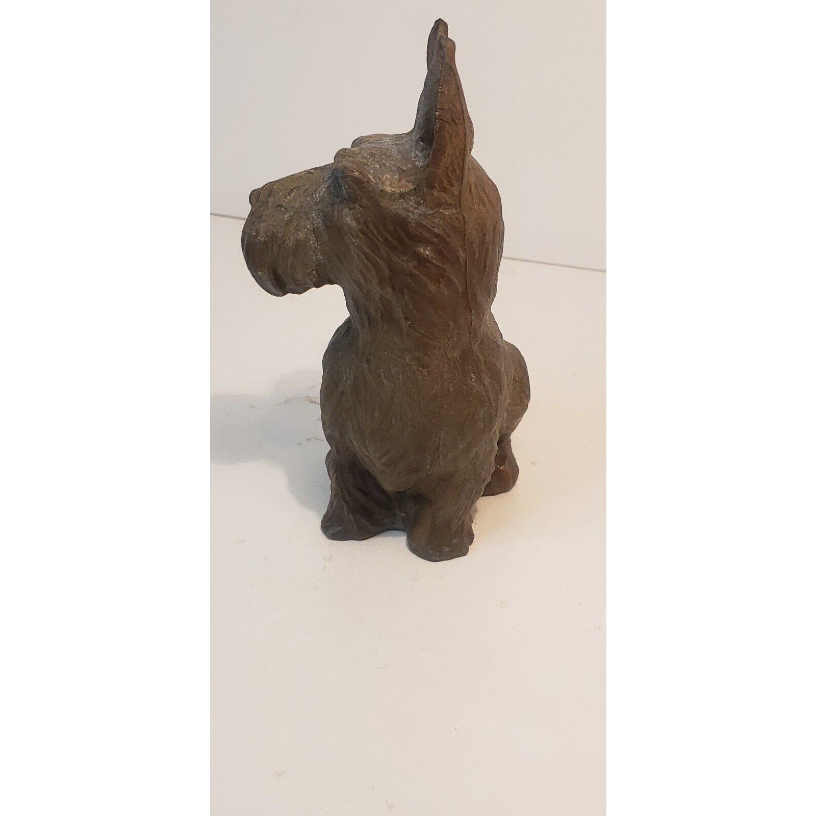 Vintage 5.5" Die-Cast Metal Scottie Terrier Dog Figurine – Heavyweight