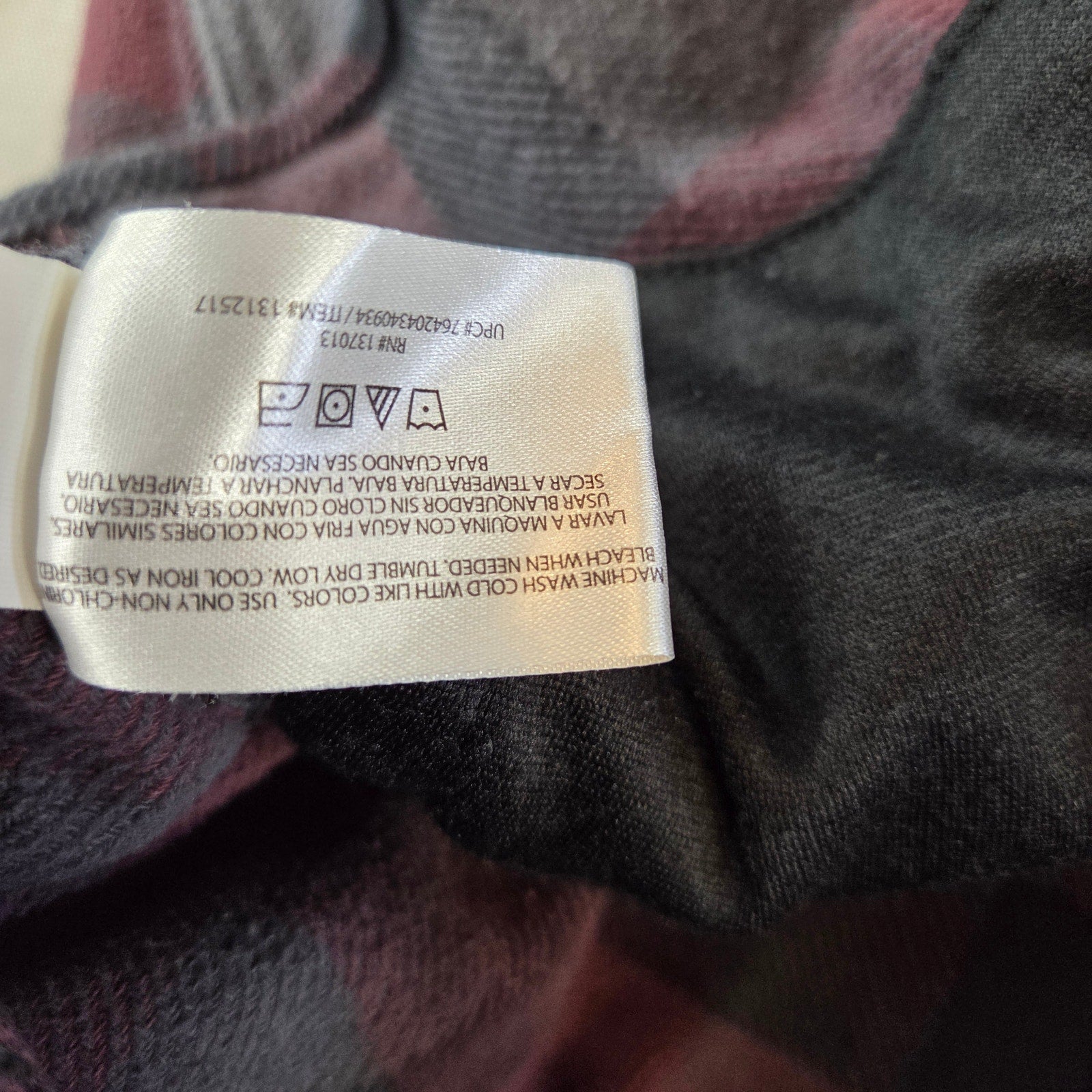 Orvis Men’s XXL Flannel Shirt Button Up Long Sleeve Plaid 100% Cotton