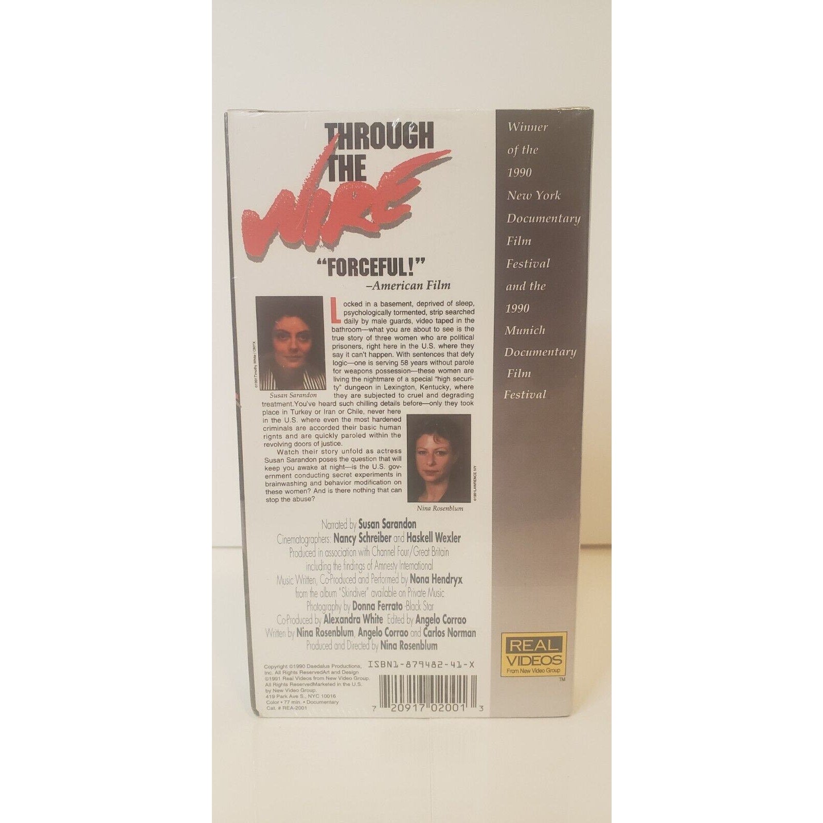 Through the Wire VHS 1991 New Sealed