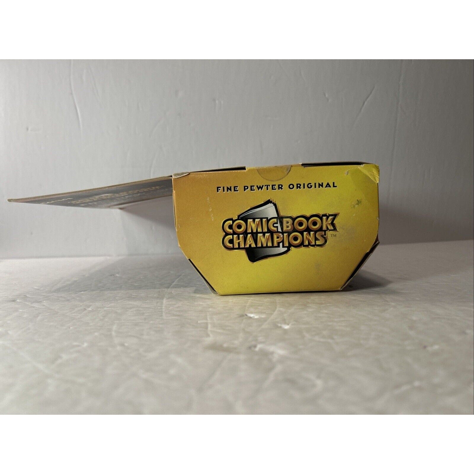 Marvel comic book champions limited edition pewter figurine captain america