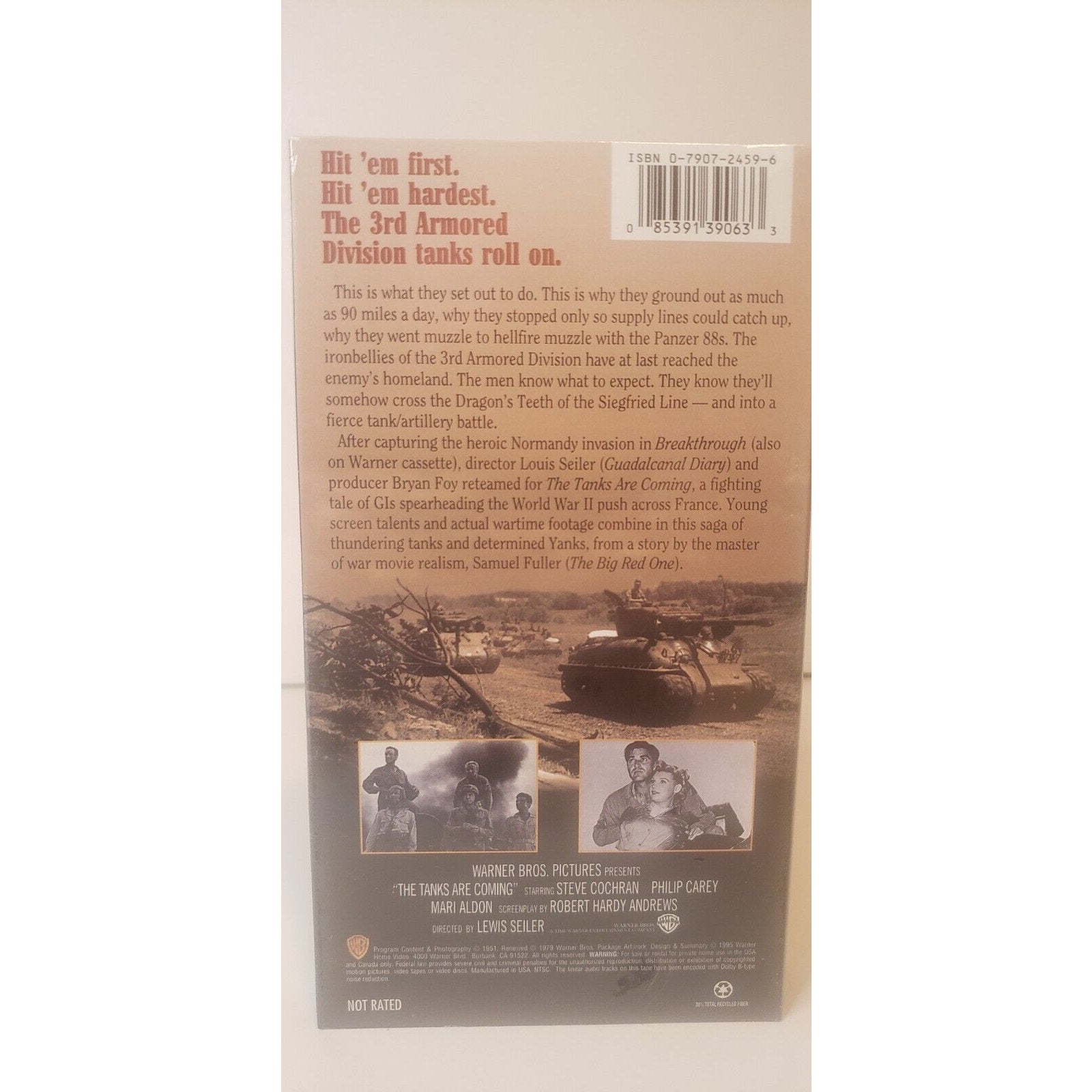 The Tanks Are Coming VHS New Sealed