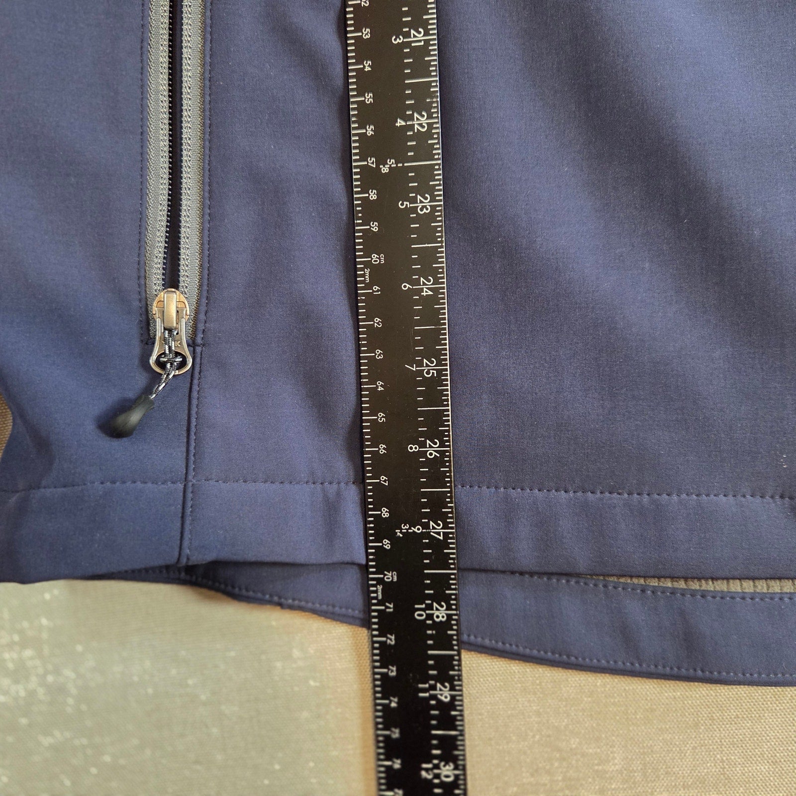 L.L.Bean Softshell Jacket Men’s XL Blue Full Zip Wind Water Resistant
