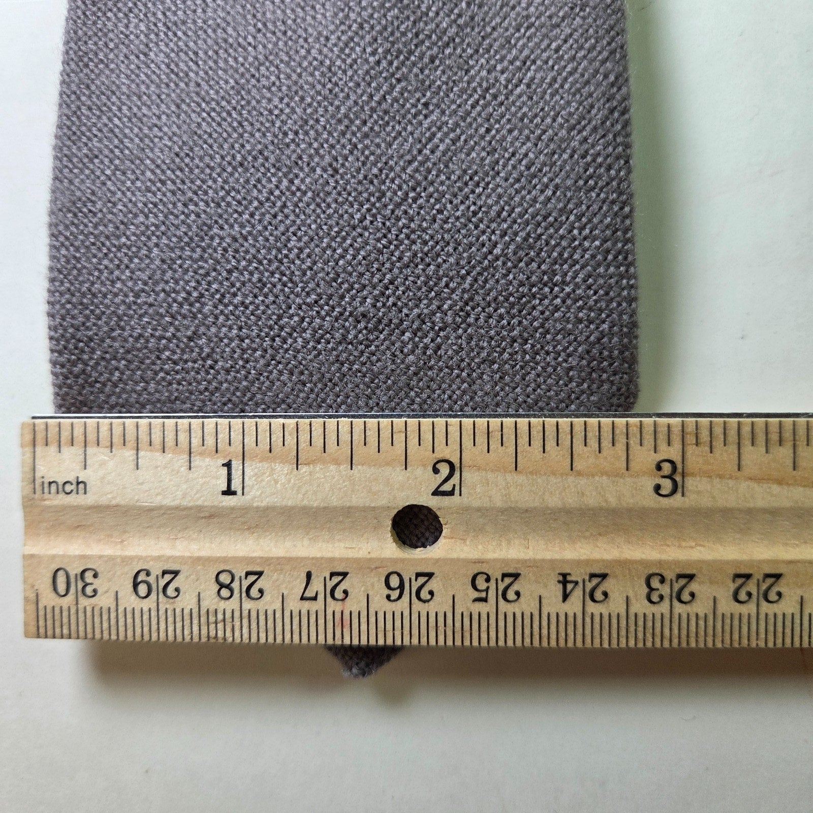 Berkley Cravats Gray Lambswool Tie Woven in Scotland 2.75” Vintage