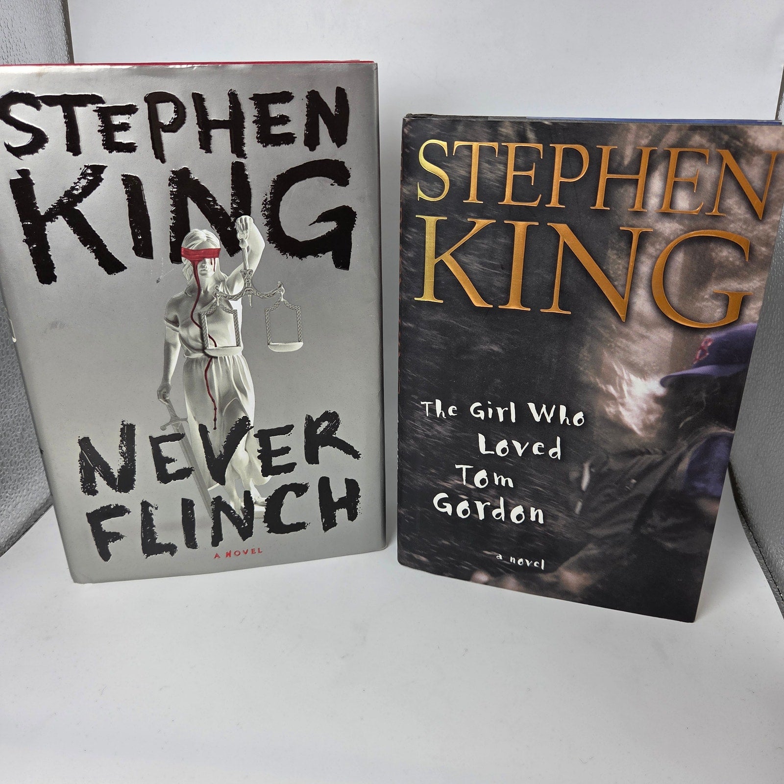 Stephen King Never Flinch 1st Ed 2025 & Girl Who Loved Tom Gordon HC Lot 2