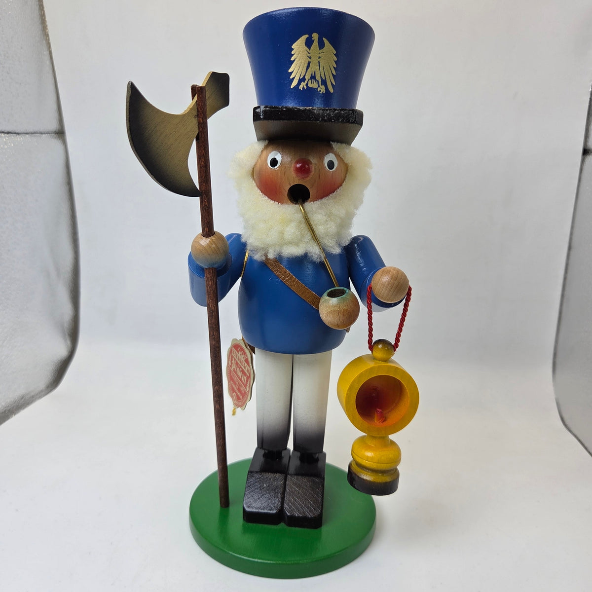 Steinbach West Germany Woodsman Smoker Nutcracker Axe Lantern Vintage