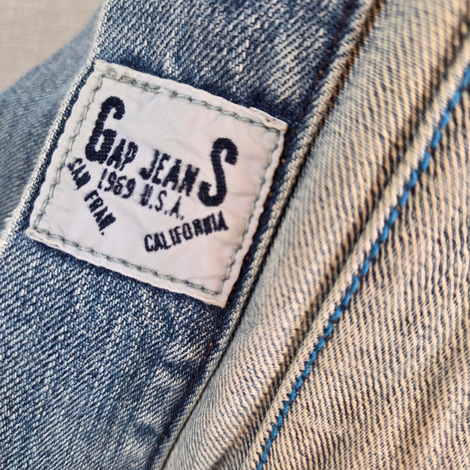 Gap 1969 Men’s Trucker Denim Jacket Medium Tint Wash Fall 2006 Size M/L Fit