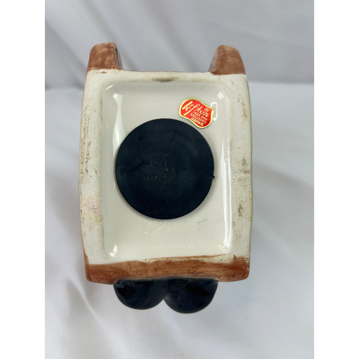 Vintage Lefton Santa Claus Christmas Fund Coin Bank Rocking Chair Japan