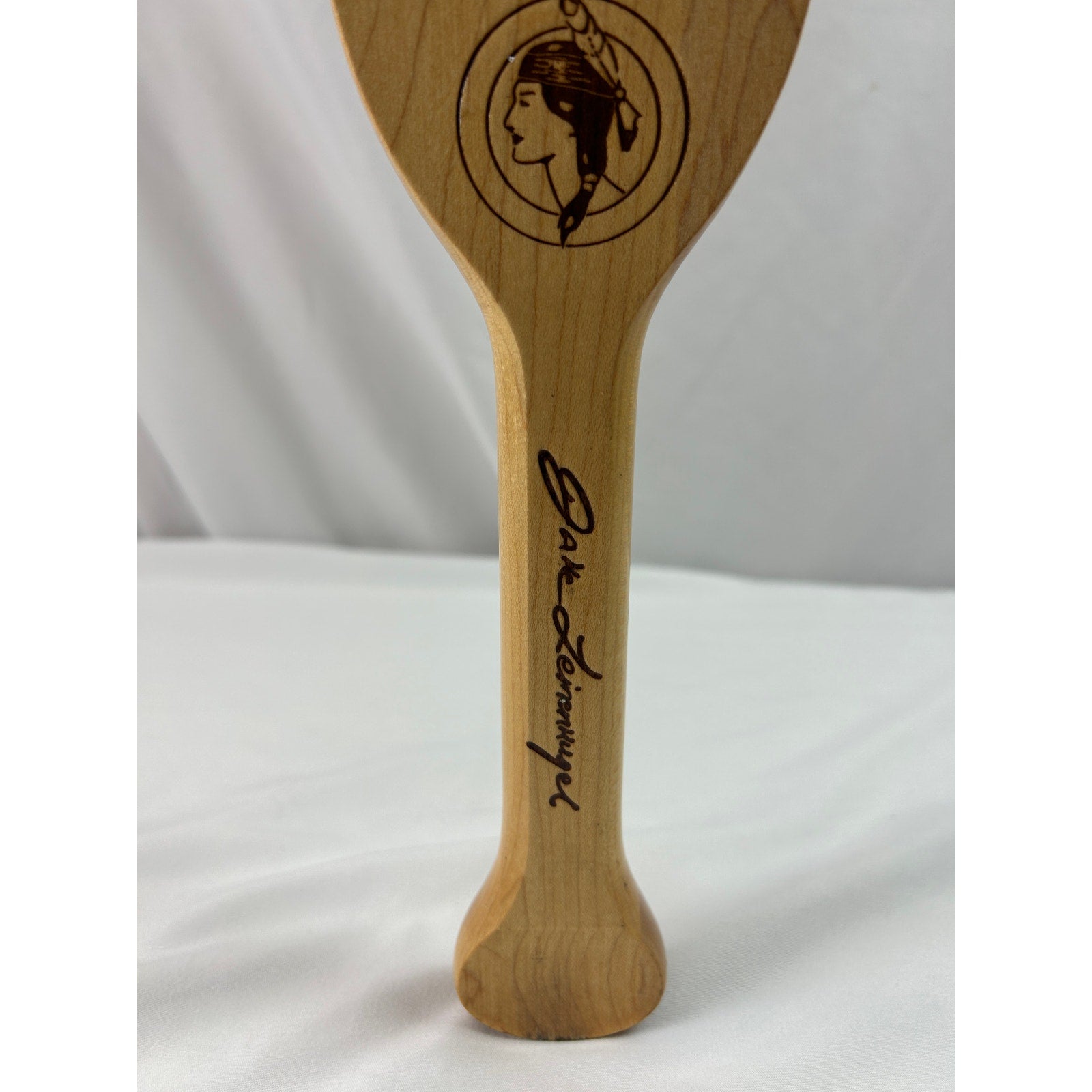 Leinenkugel's Jake Leinenkugel Signed Wood Beer Paddle Breweriana Advertising