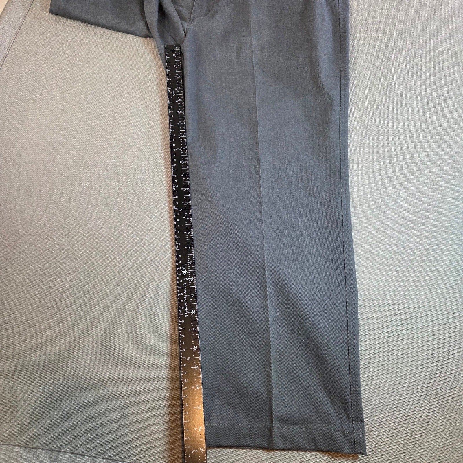 Vintage Haggar Generations Pleated 100% Cotton Slacks Men’s 38x30 Gray Mexico