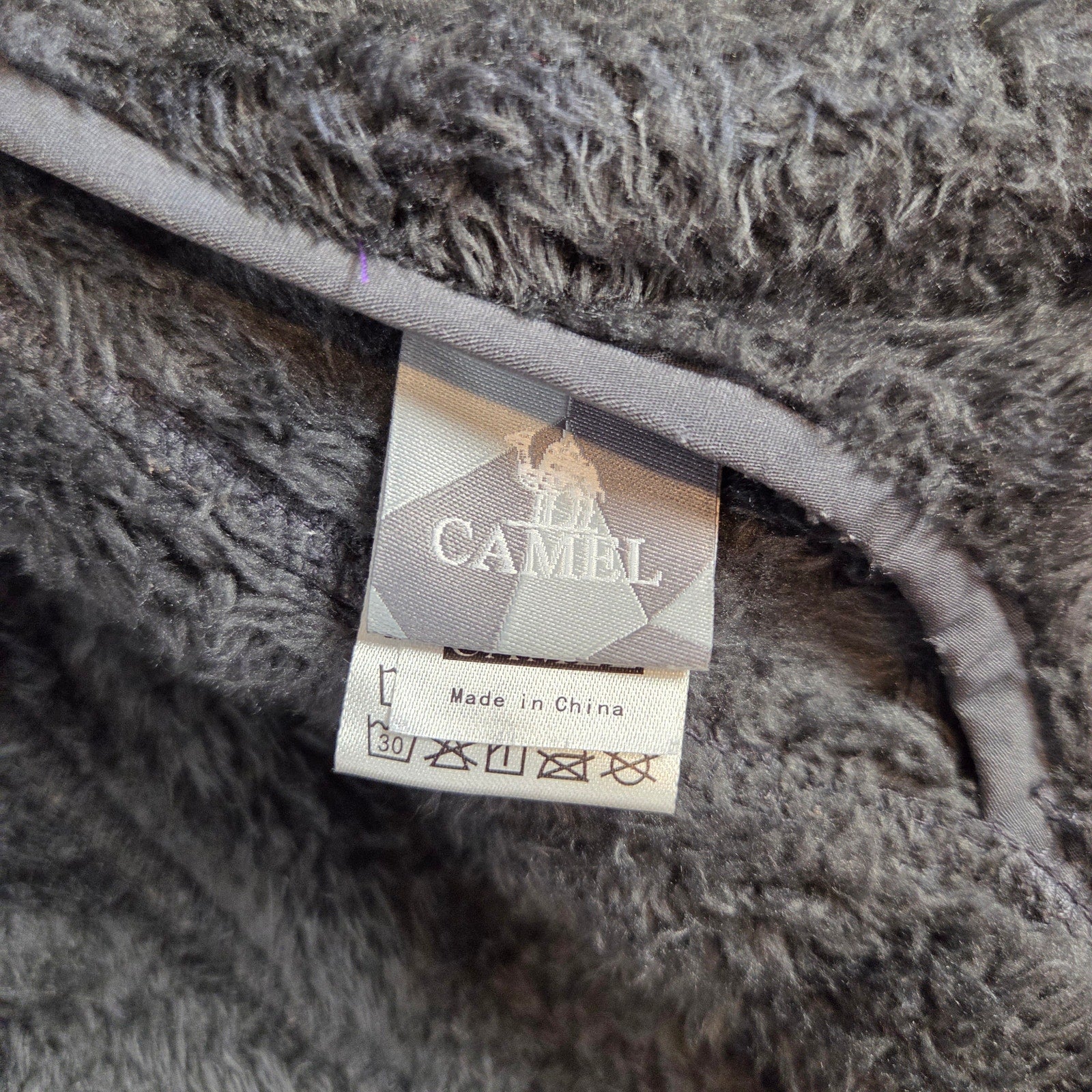 Camel Outdoor Men’s 3-in-1 Hooded Parka Jacket L Gray Zip-Out Faux Fur Liner