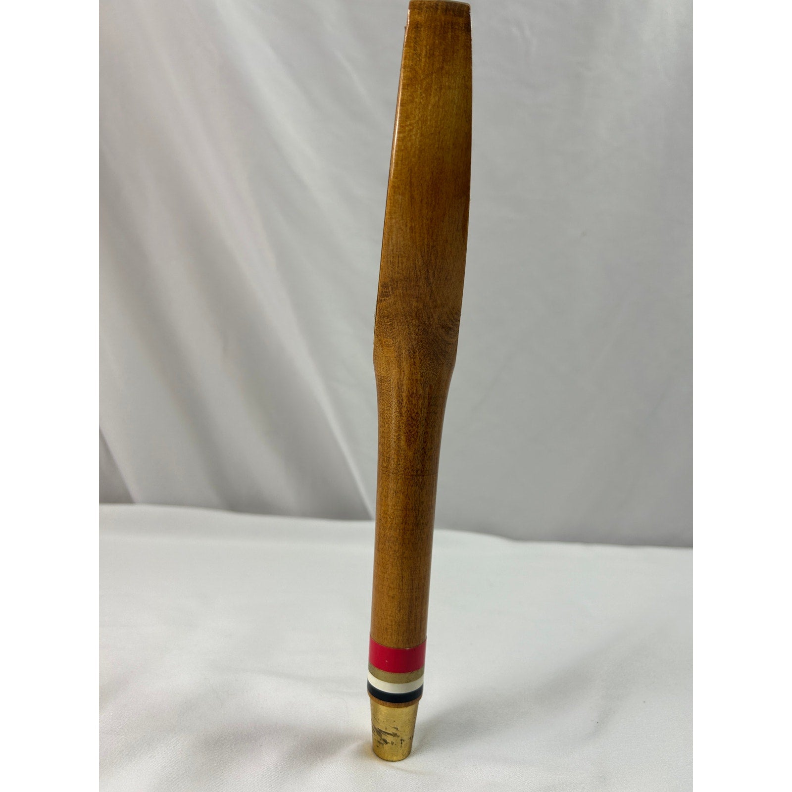 Leinenkugels Autumn Gold Lager Wood Beer Tap Handle Vintage Wisconsin Breweriana