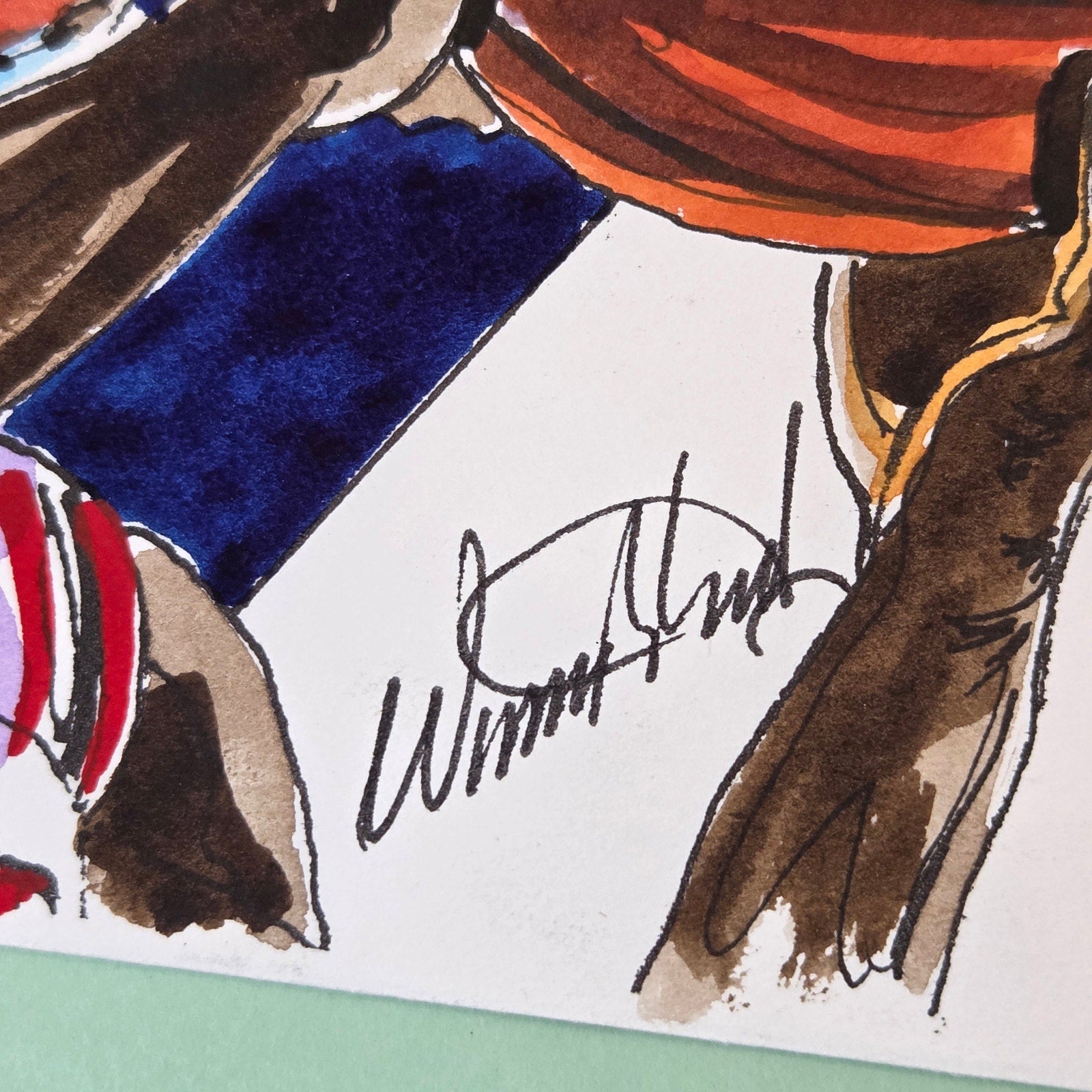 Michael Jordan Final Hoop Cachet Envelope Art 1999 Wild Horse 102/110