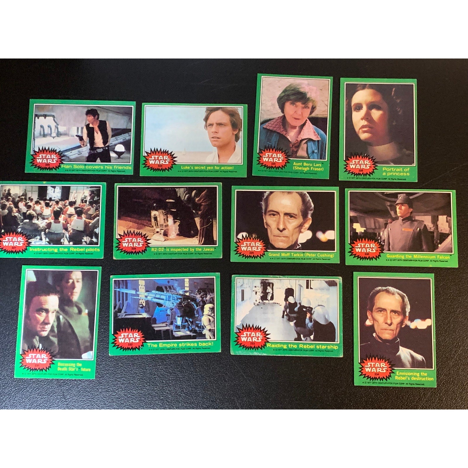 1978 Topps Star Wars Series 4 Complete Set Very Good