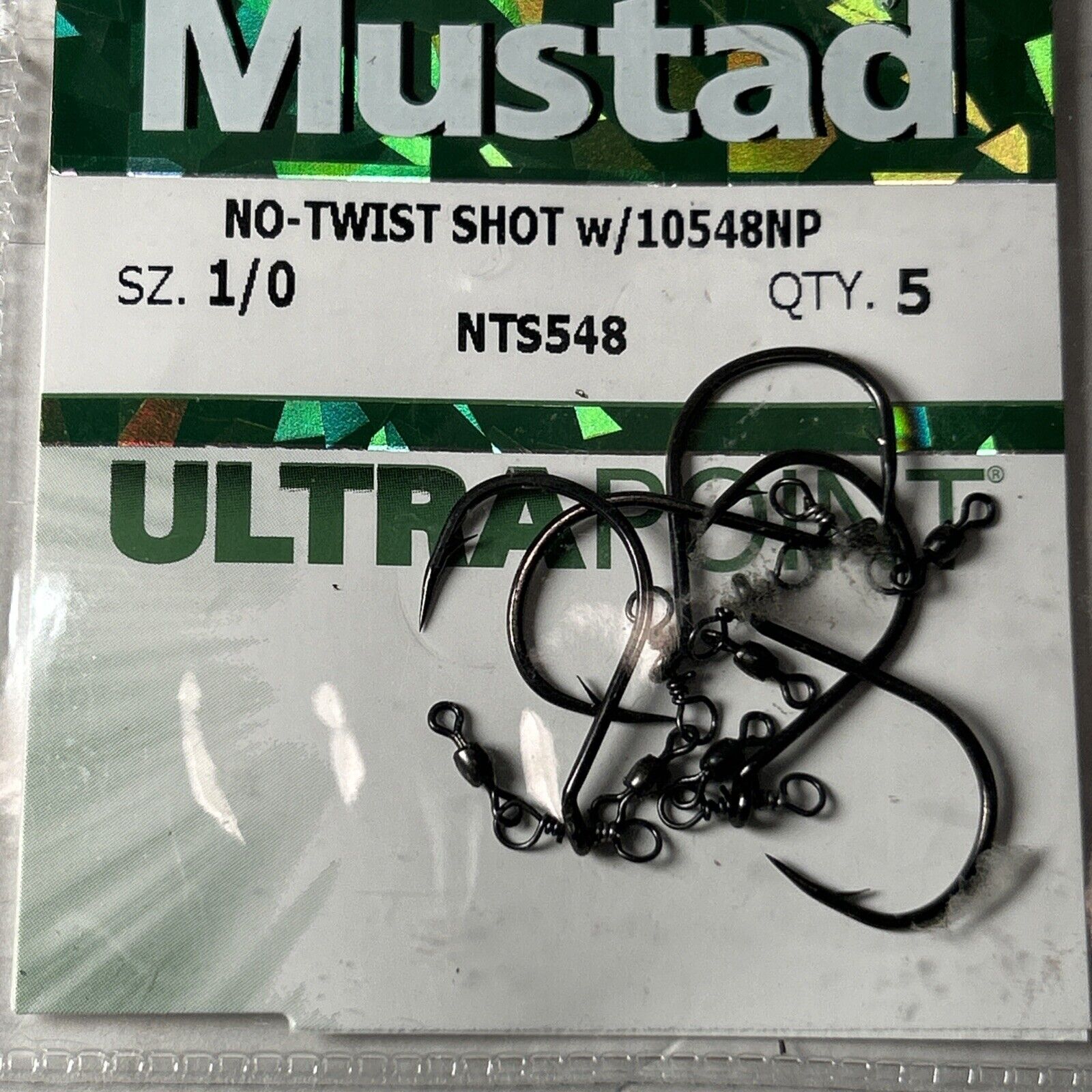 5 no Twist Shot w/10548NP NTS548 Size 1/0