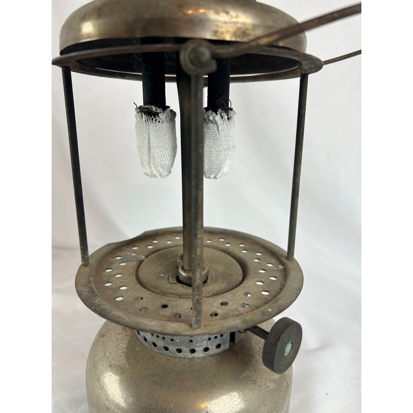 Antique Coleman 327 Quick Lite Lantern 1920s Dual Mantle Untested