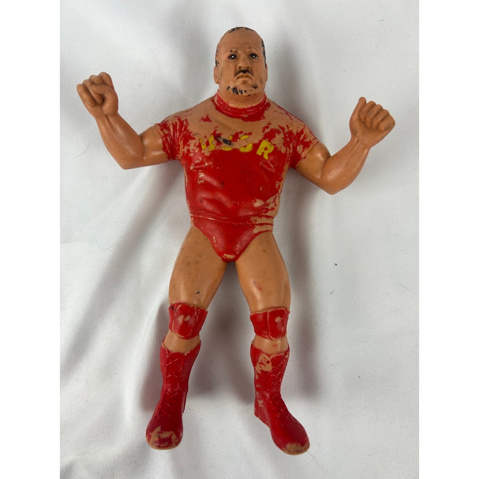 1984 WWF Wrestling Superstars 8 Inch Figures Lot of 7 Snuka Studd Andre Hogan