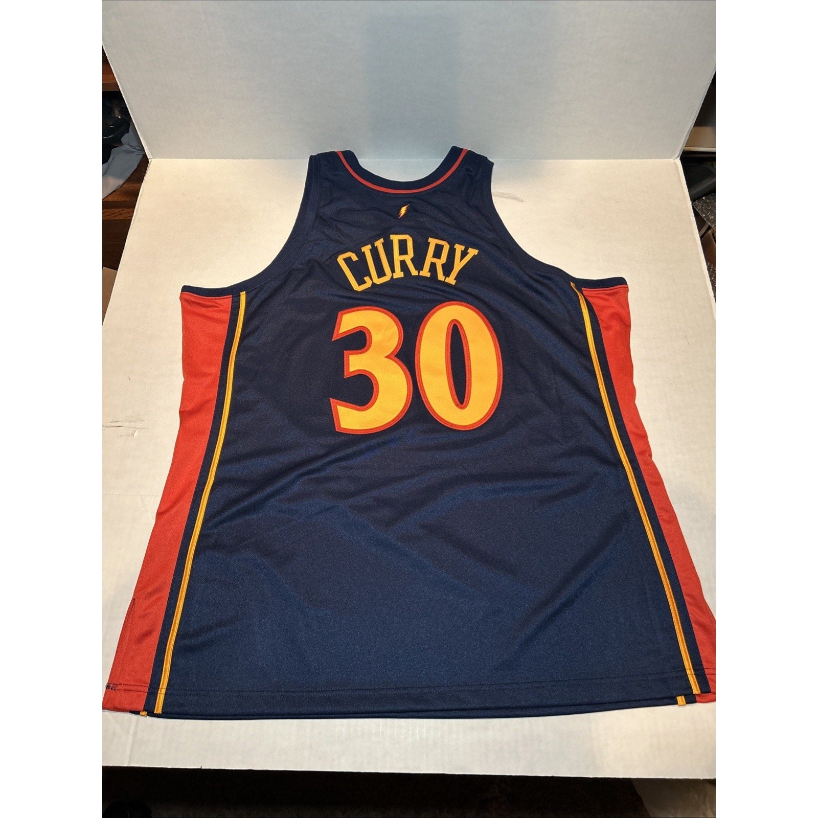 Stephen Curry #30 Warriors 2009-10 Mitchell & Ness Authentic Jersey 2XL
