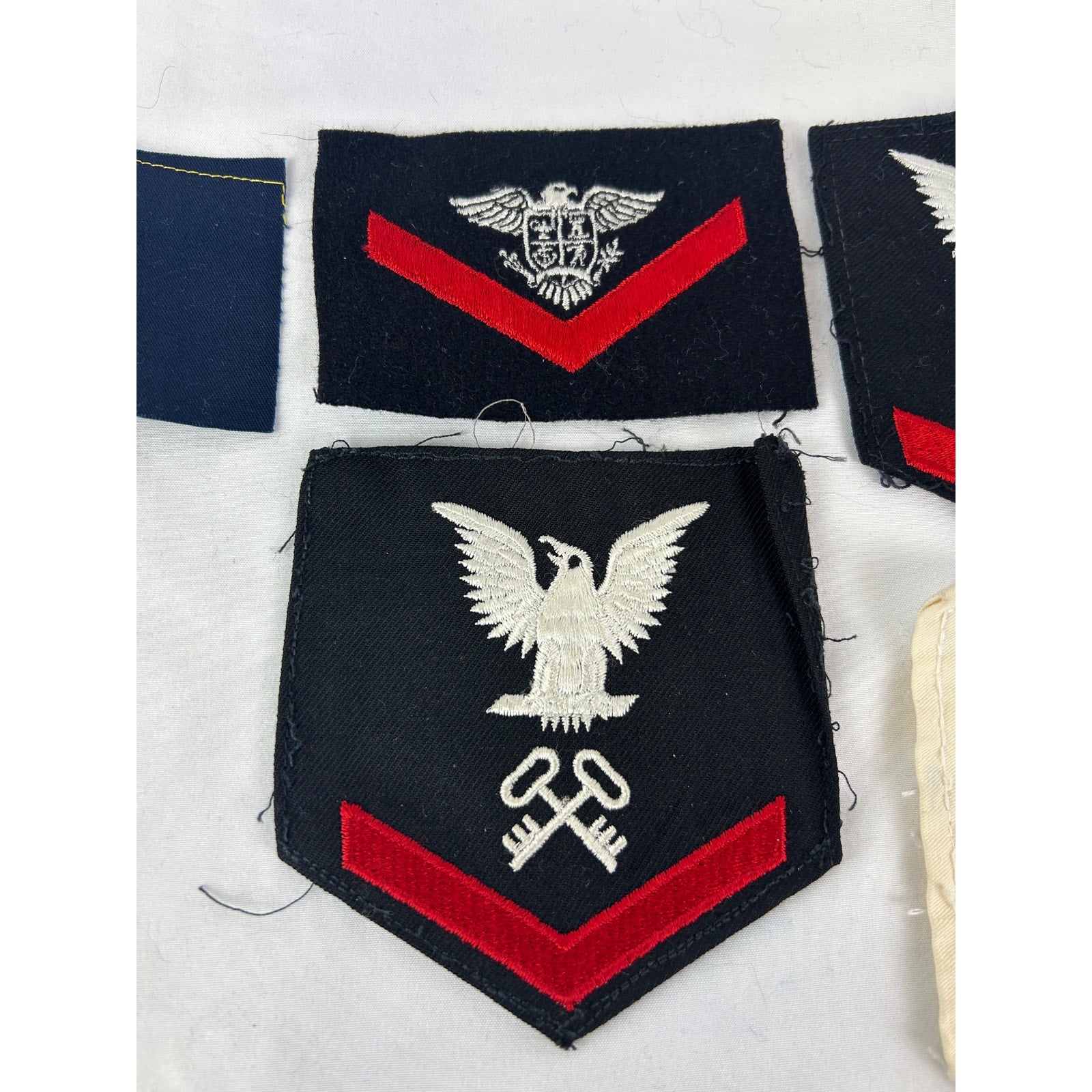 US Navy Patch Lot Surveyor Eagle Rate Insignia Mixed 7pcs