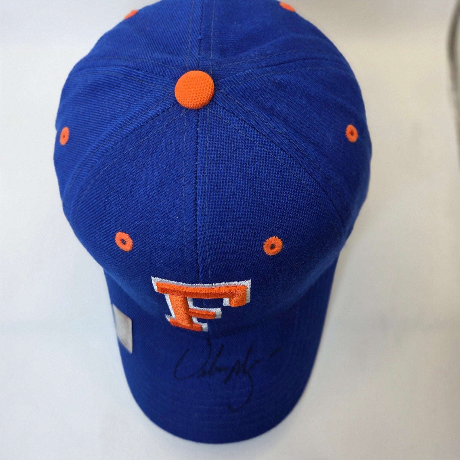 Urban Meyer Signed Florida Gators Top Of The World Hat JSA COA Autograph
