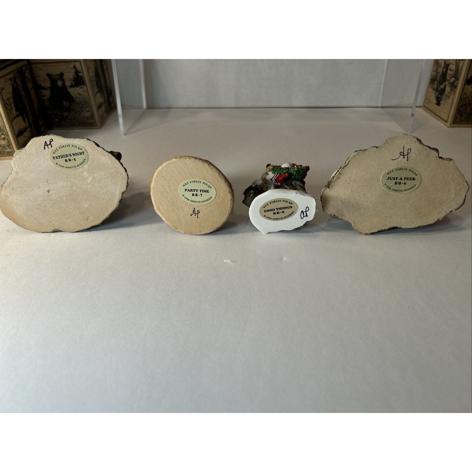 Wee Forest Folk Bear Collection BB-1–BB-16 + Wedding Bear T-09 Retired