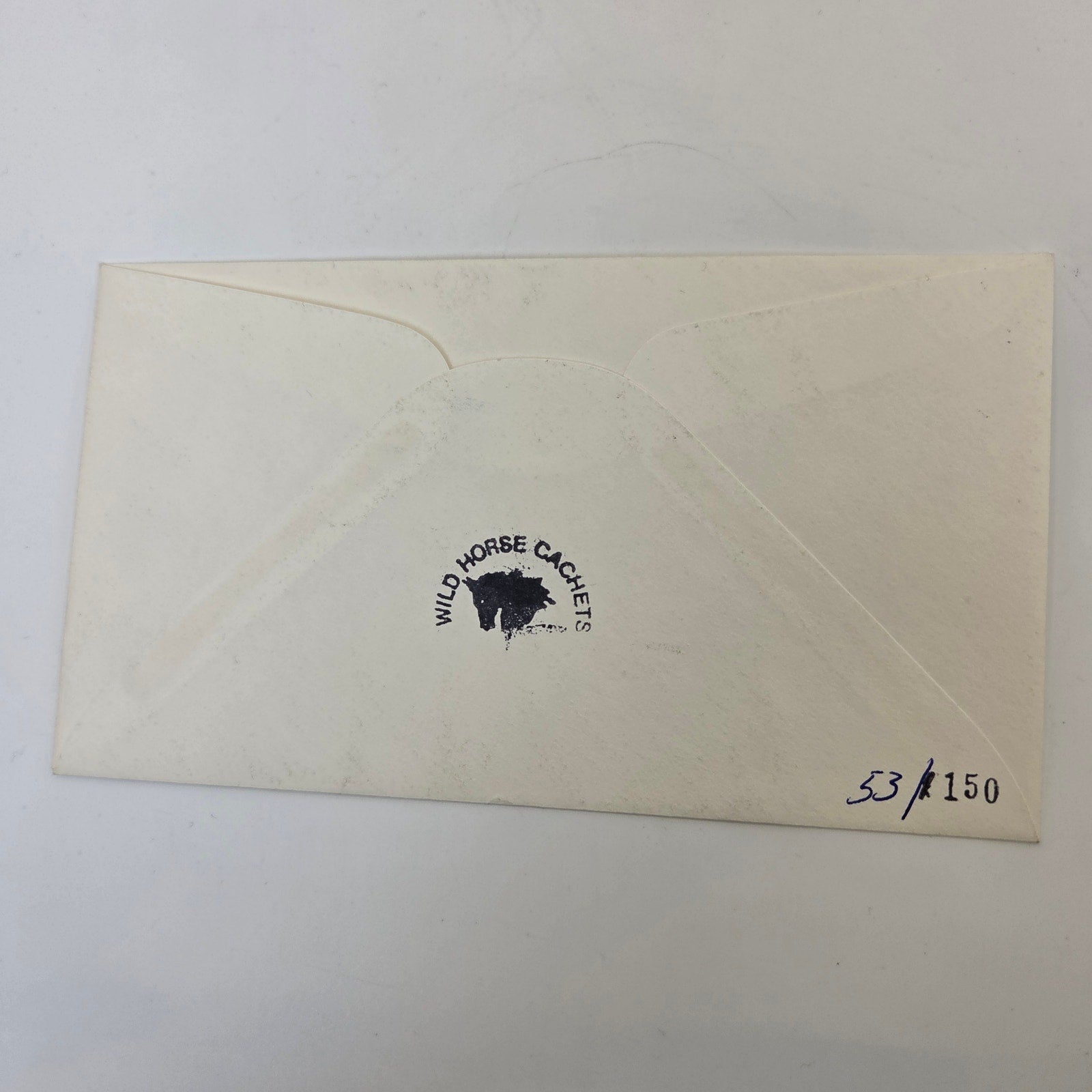 Michael Jordan Heir Jordan 1991 Wild Horse Cachet #53/150 Envelope Art Cover